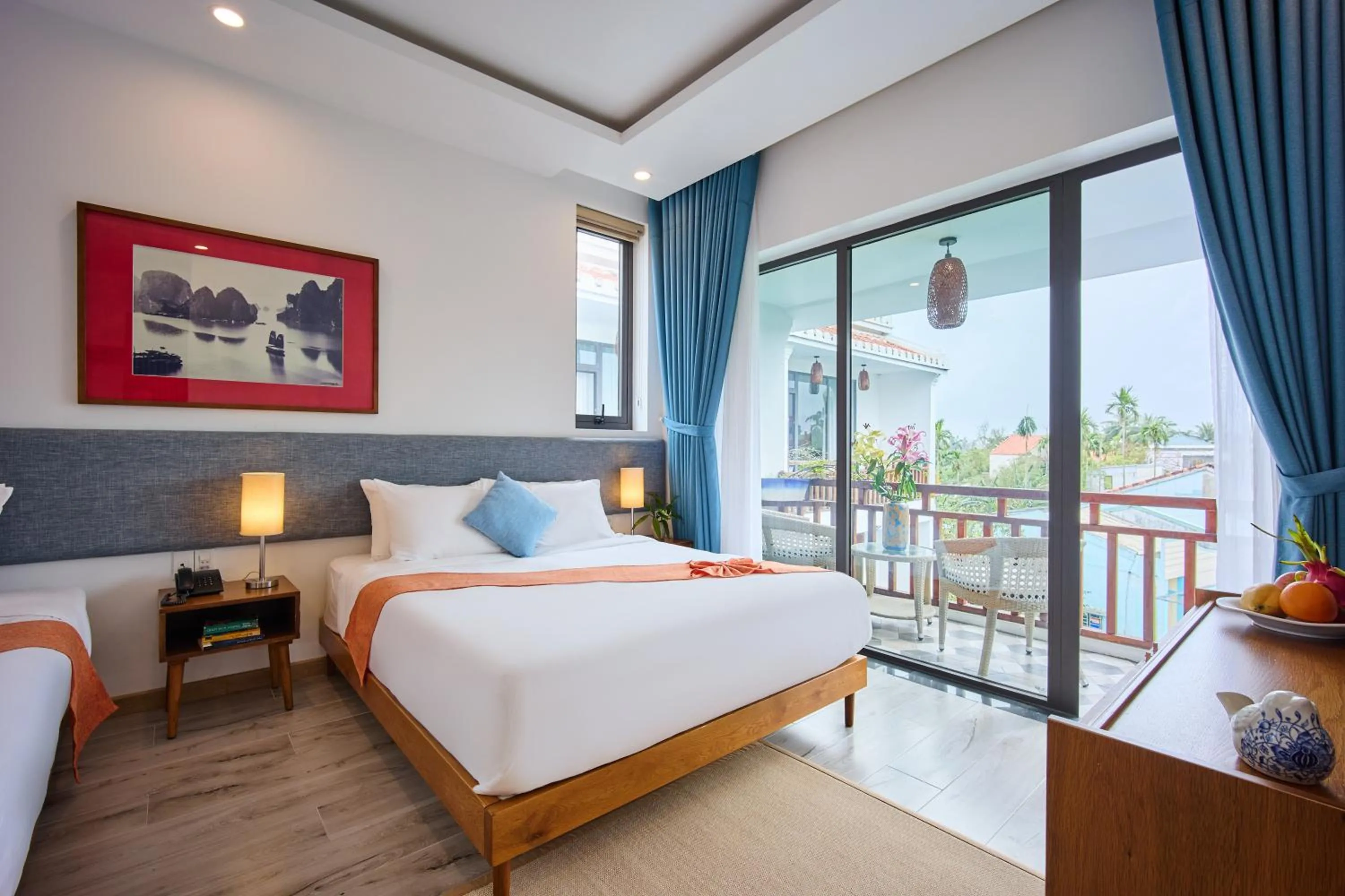 Shower, Bed in Chieu Ha Village Riverside - Hoi An