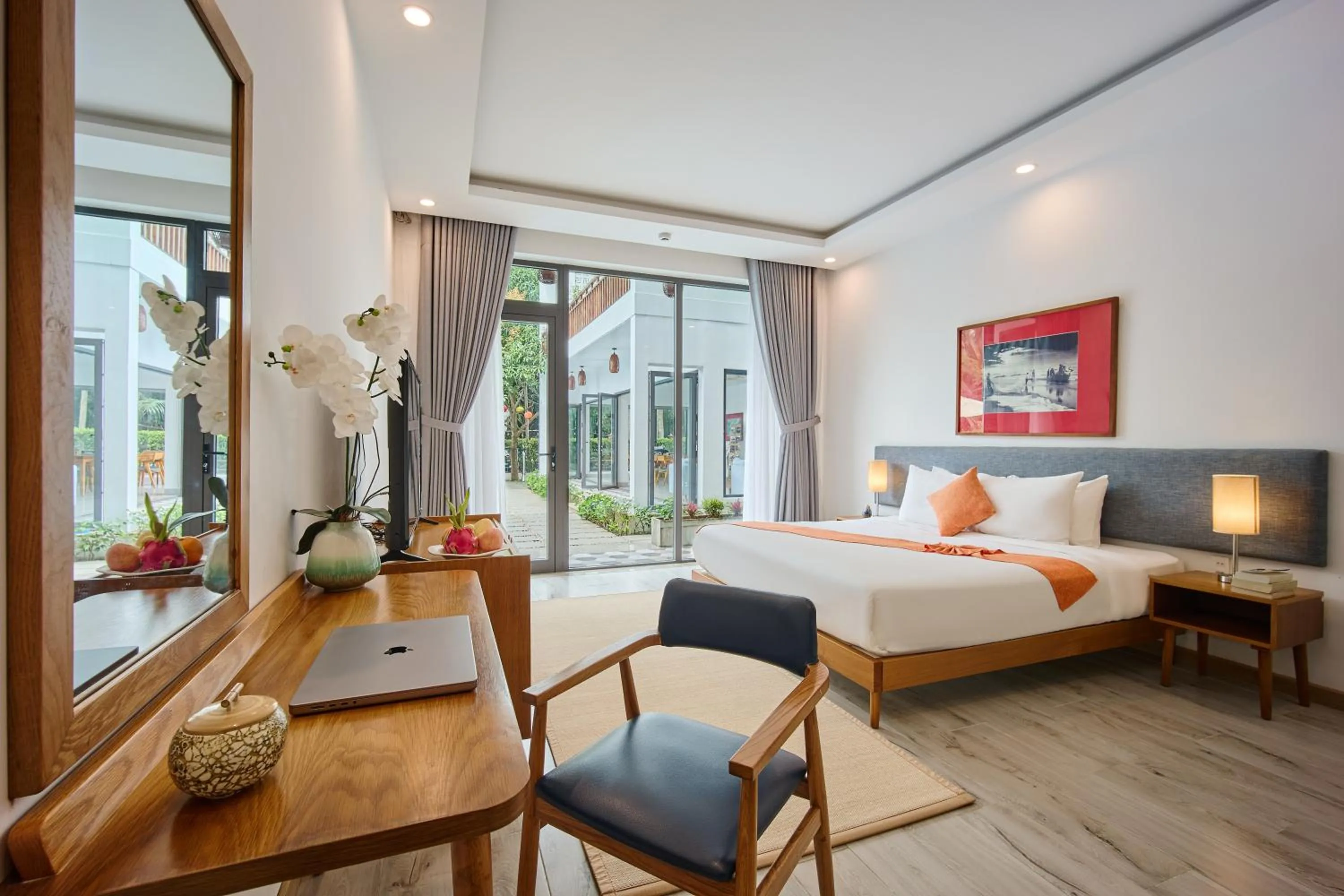 Shower, Bed in Chieu Ha Village Riverside - Hoi An