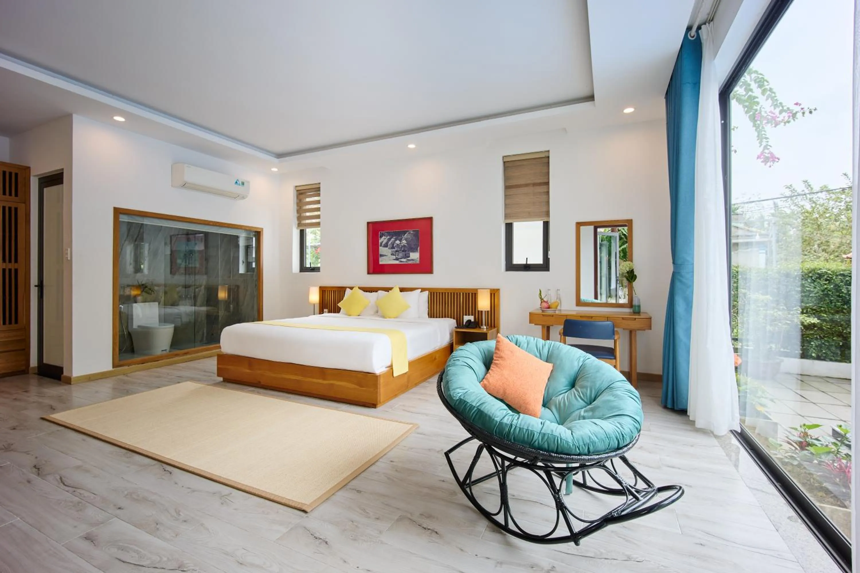 Shower, Bed in Chieu Ha Village Riverside - Hoi An