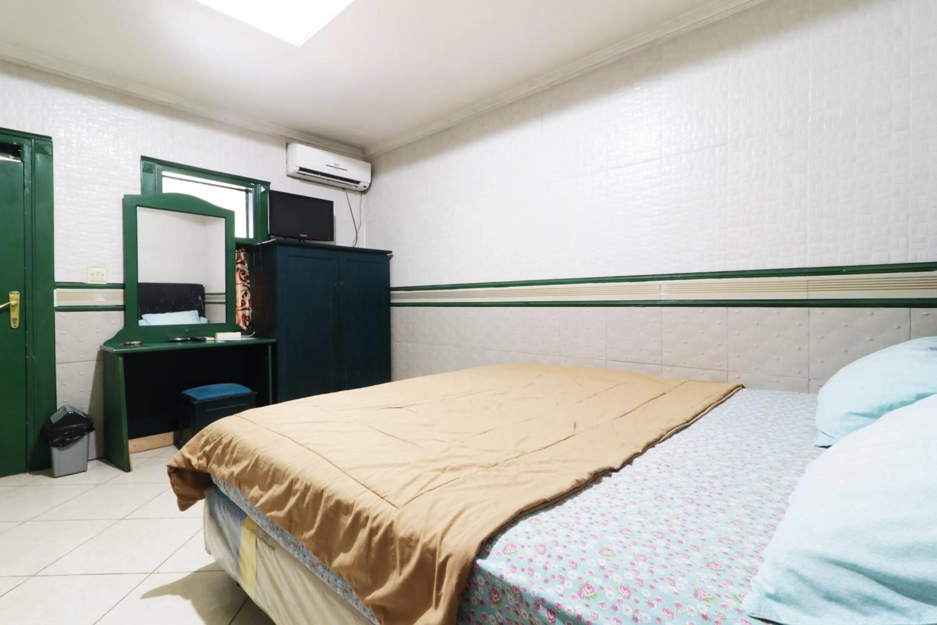 Bed in Hotel Alamanda