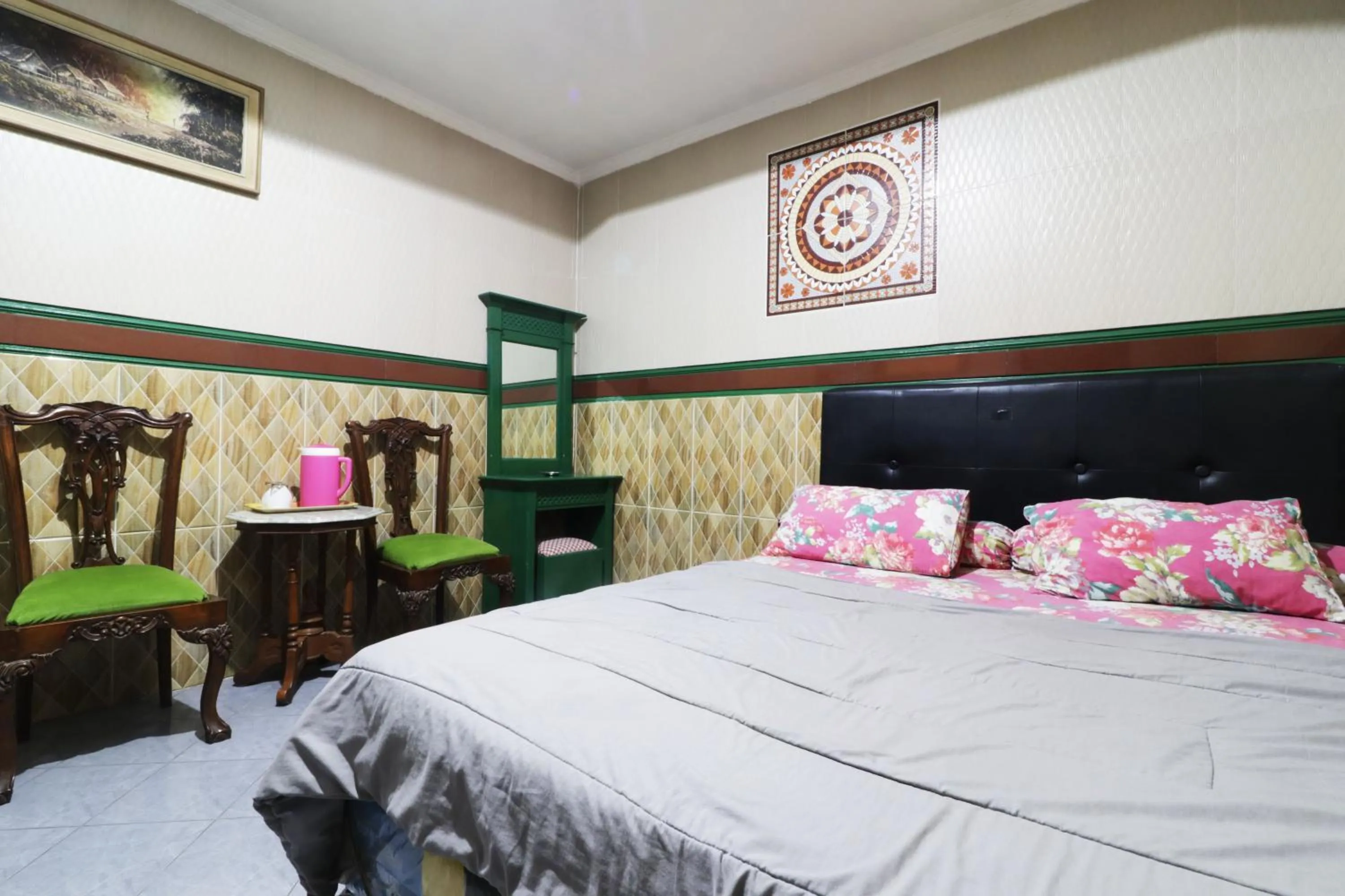 Bed in Hotel Alamanda