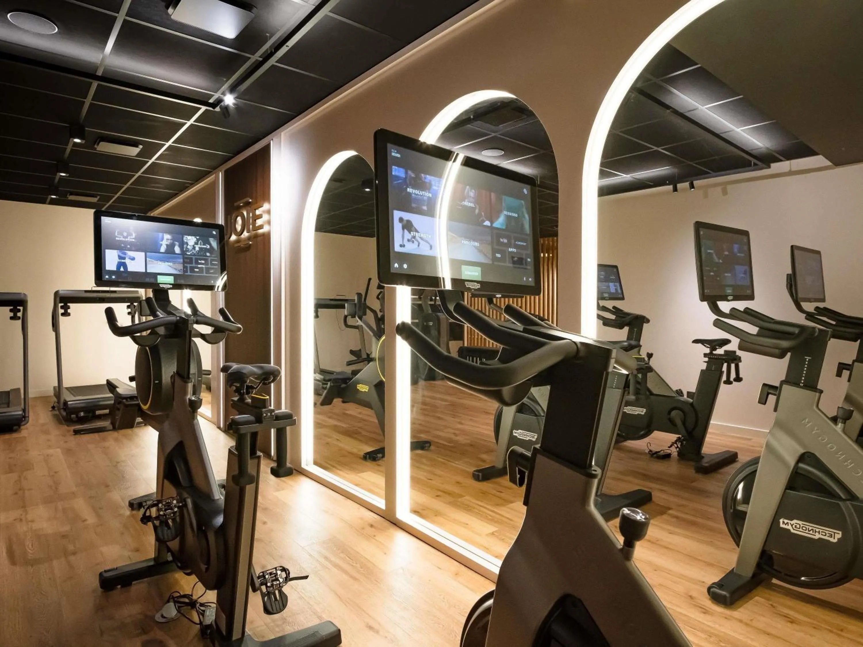 Fitness centre/facilities in Mercure Saint-Lary