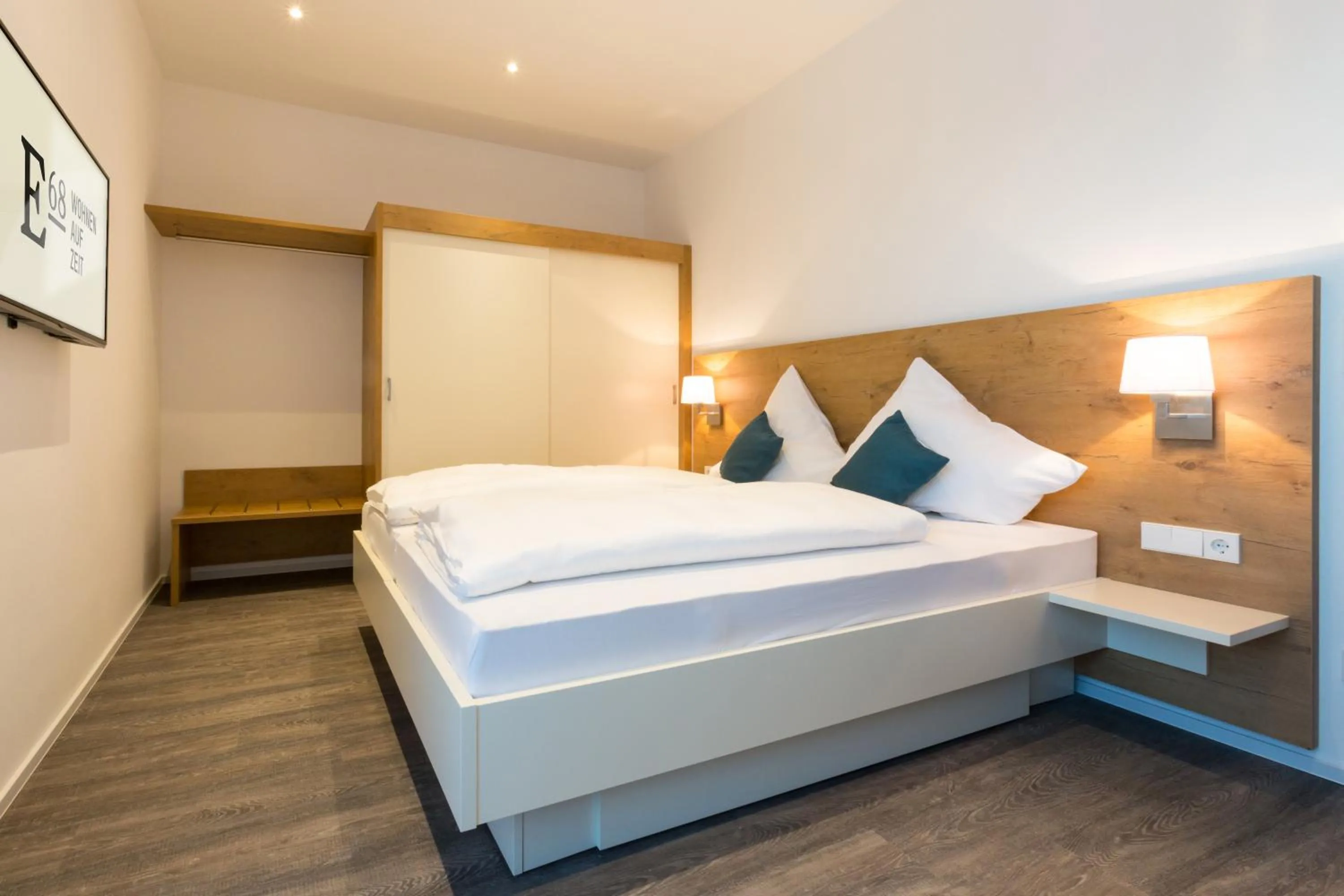 Bed in Boardinghouse E68