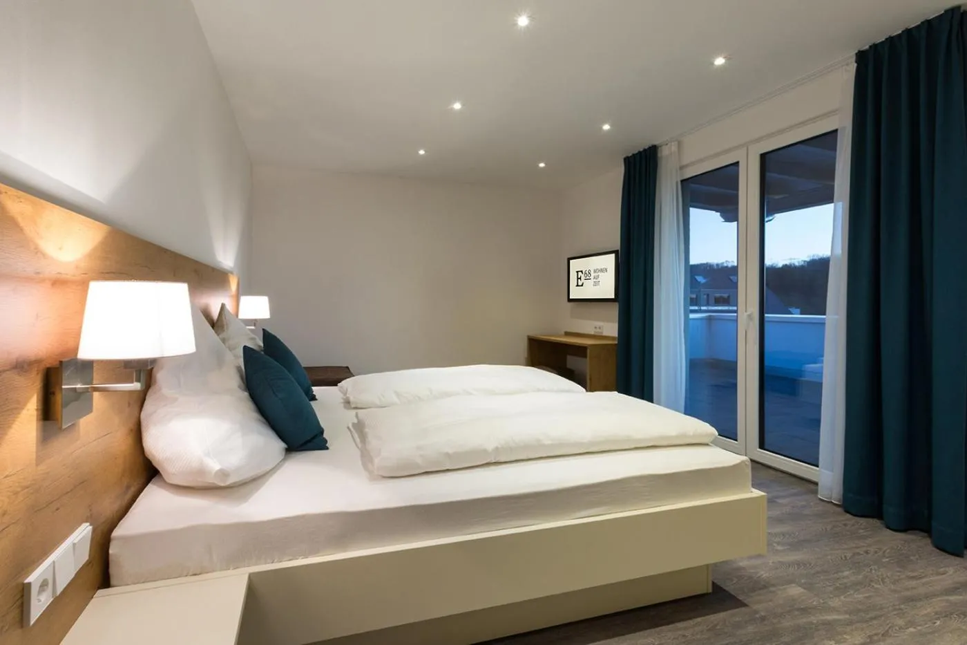 Bed in Boardinghouse E68