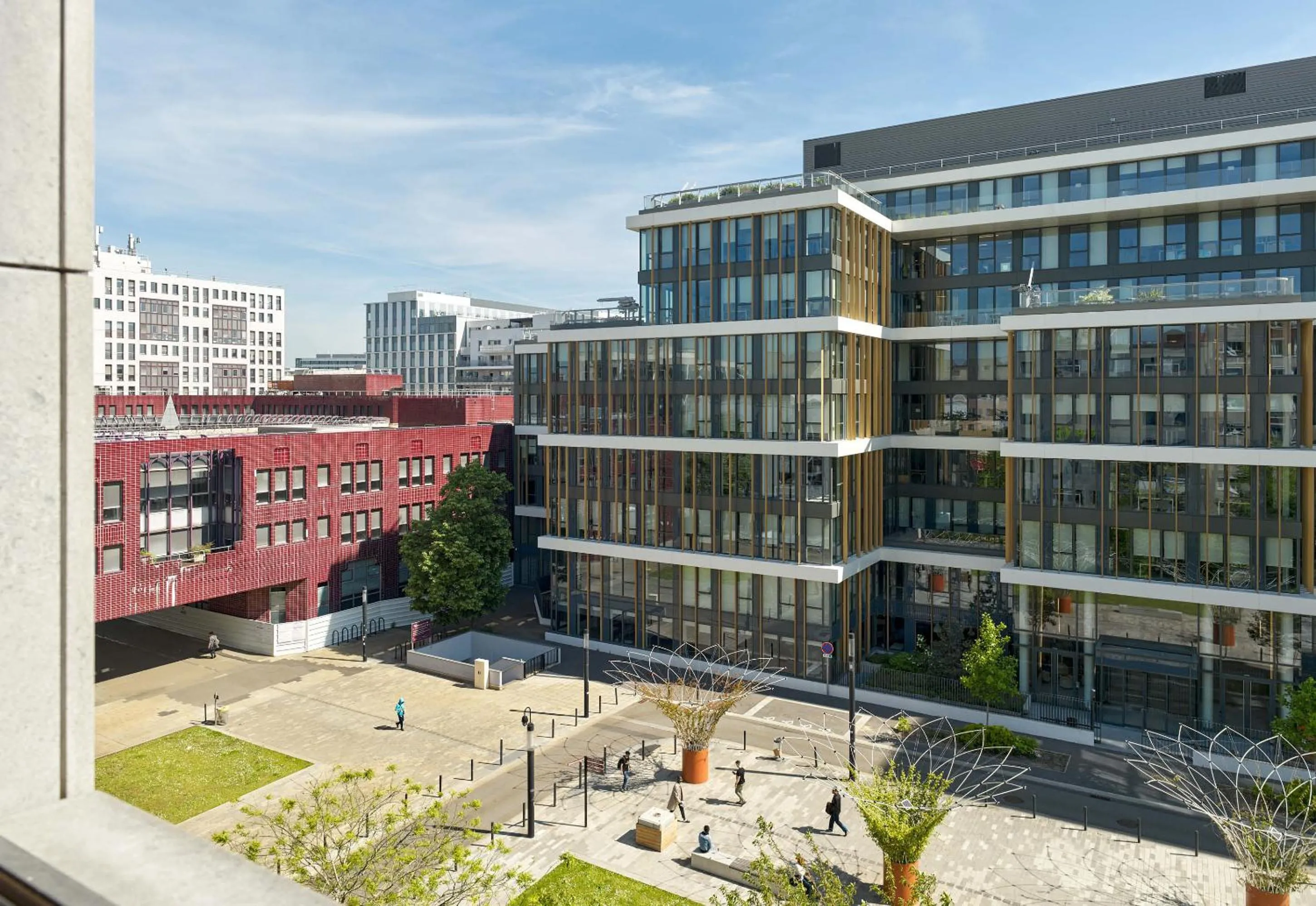 City view in B&B HOTEL Saint-Quentin-en-Yvelines Centre Gare 4 étoiles