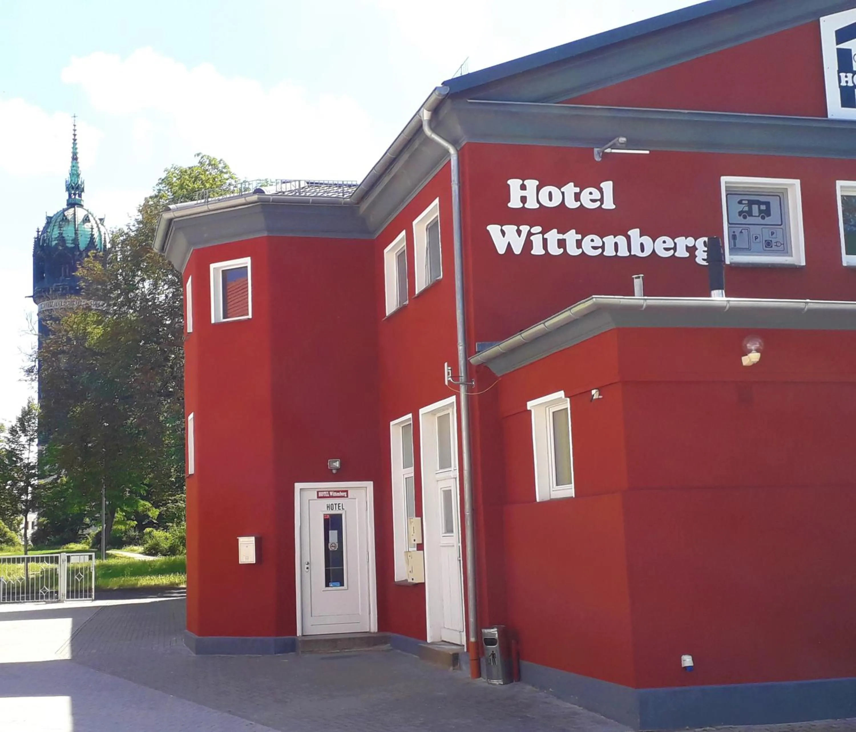 Property building in Hotel Wittenberg-Hotel Garni