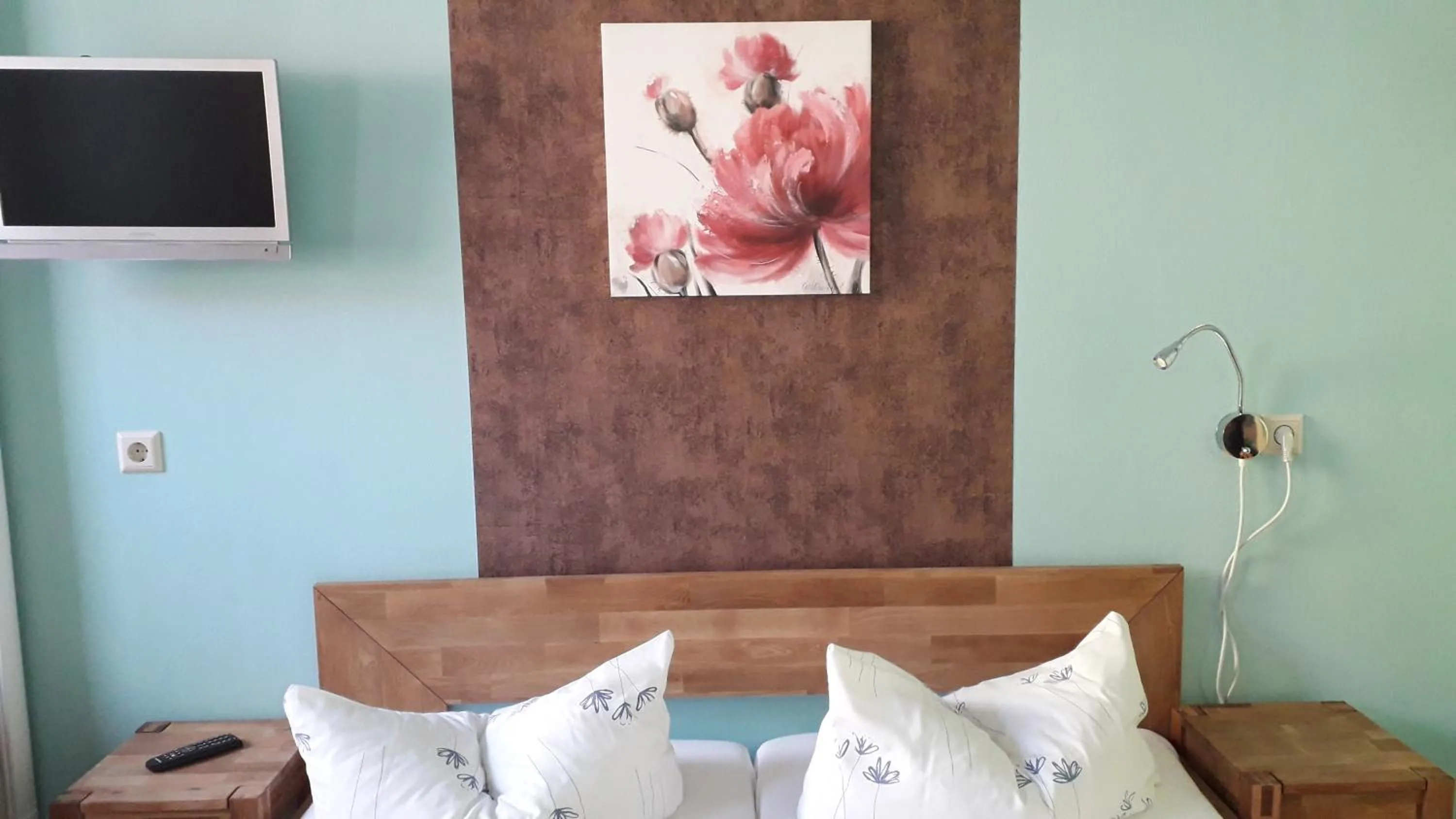 Bed in Hotel Wittenberg-Hotel Garni