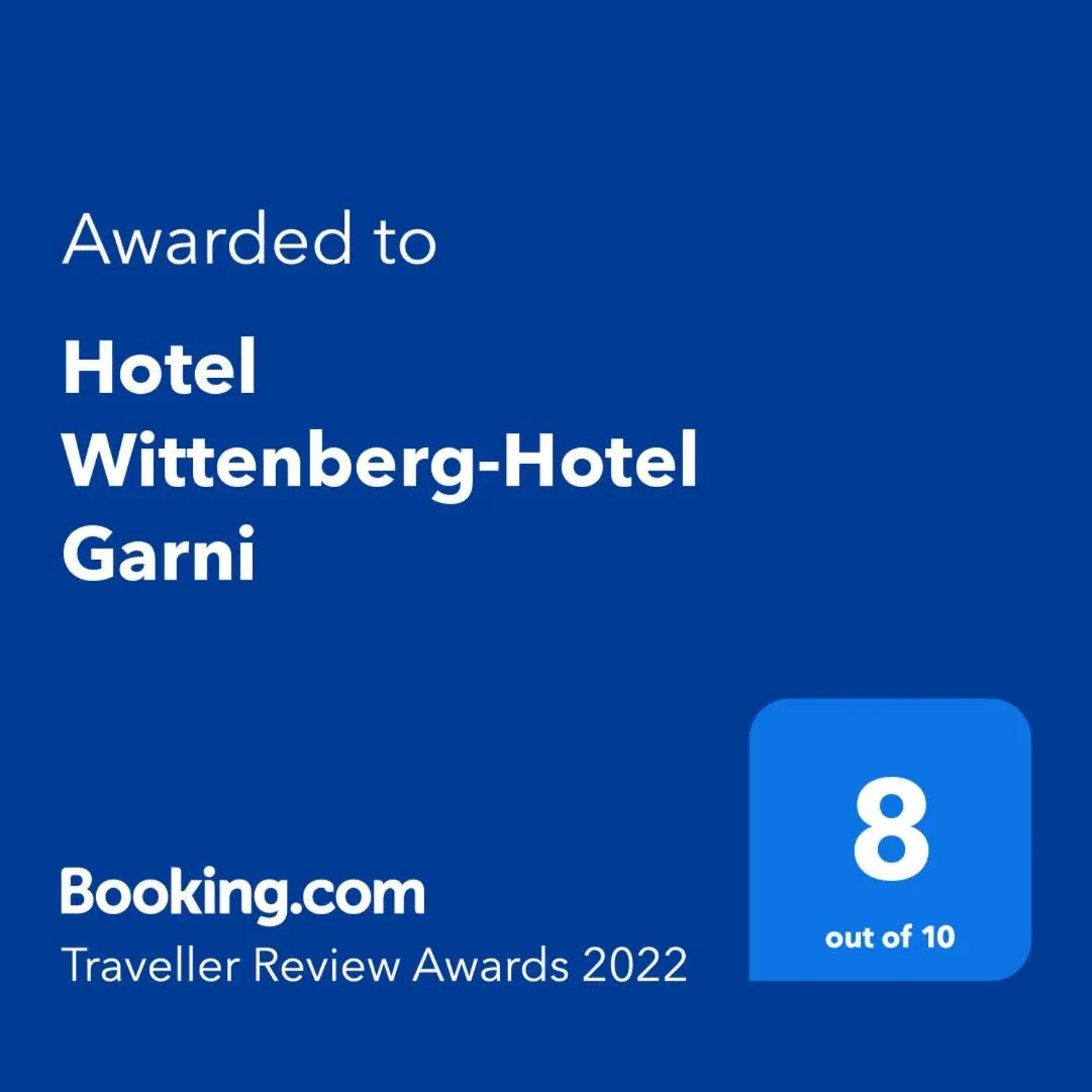 Certificate/Award in Hotel Wittenberg-Hotel Garni