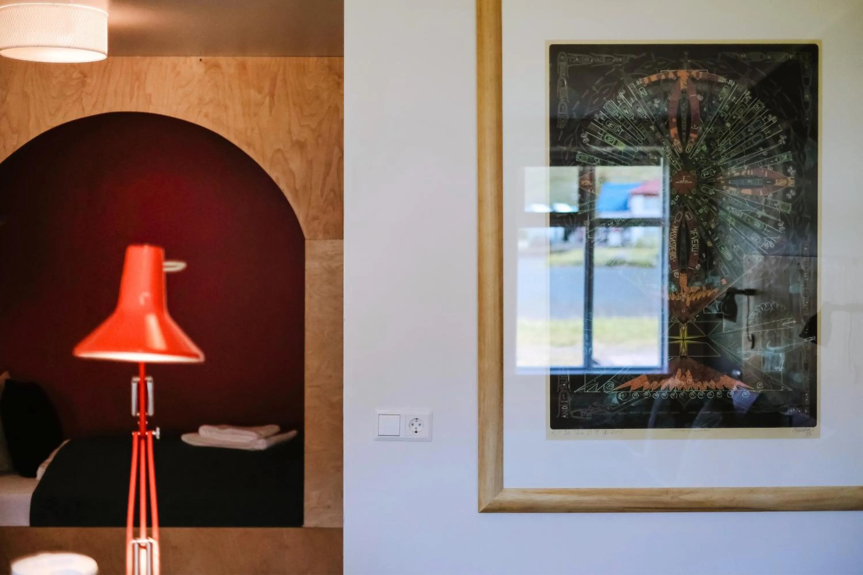 Decorative detail in Snæfell - Hotel by Aldan