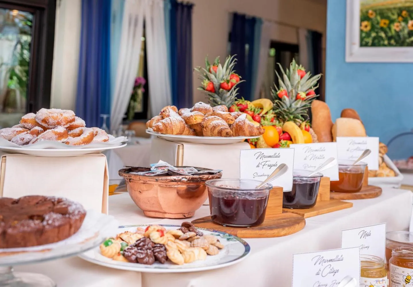 Decorative detail in Hotel Andreaneri