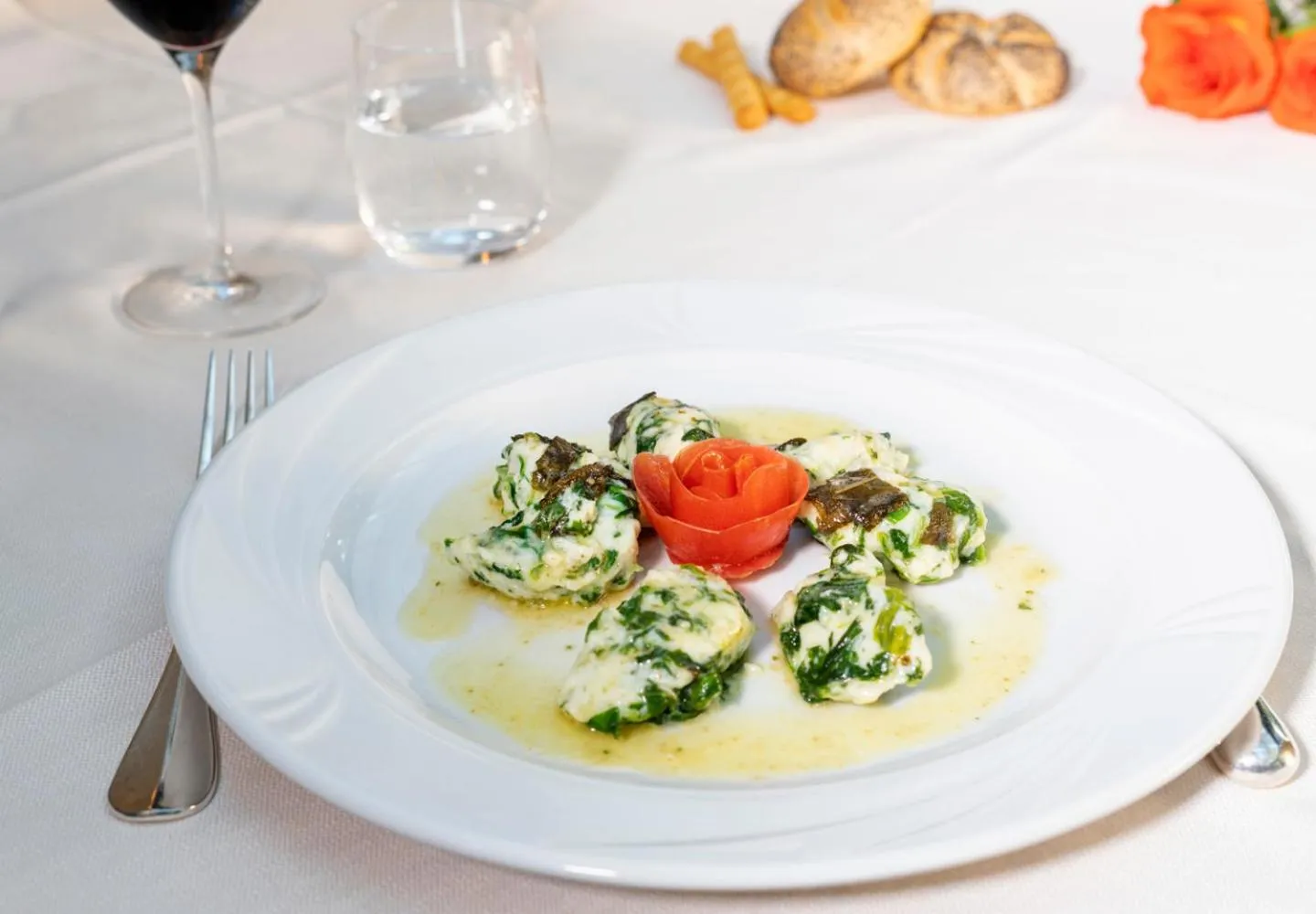 Food and drinks in Hotel Andreaneri