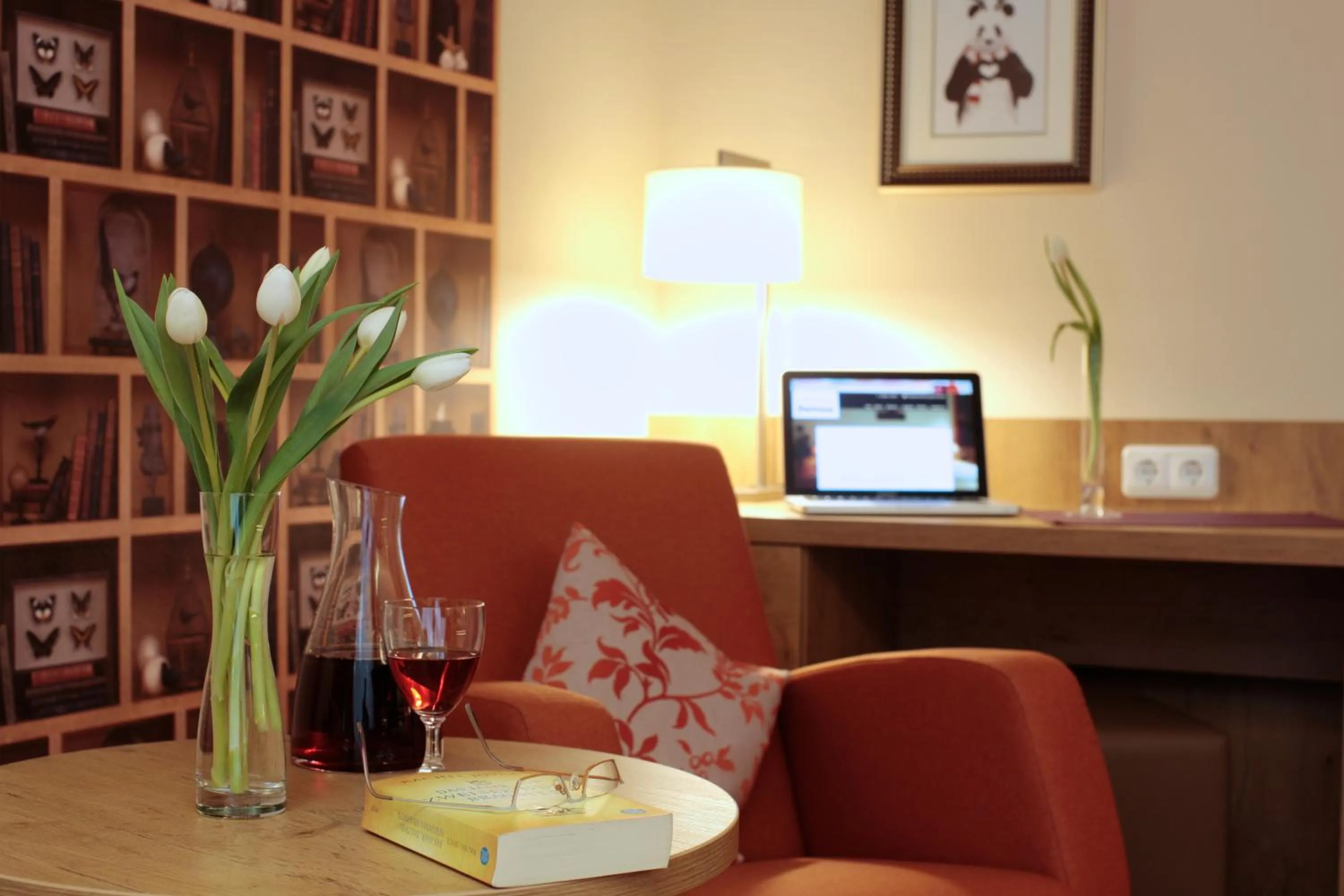 Seating area in Hotel Pension Fortuna