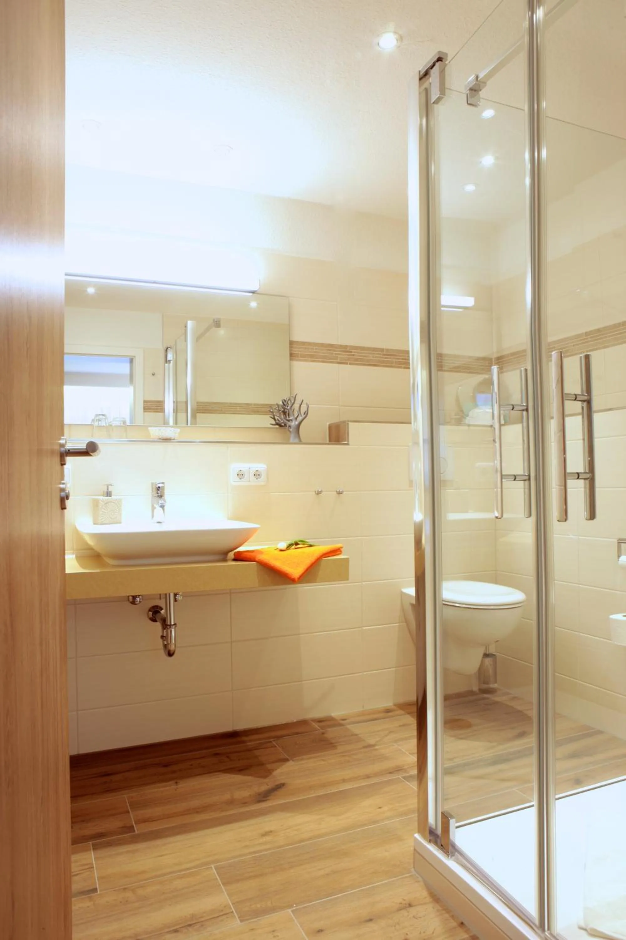 Bathroom in Hotel Pension Fortuna