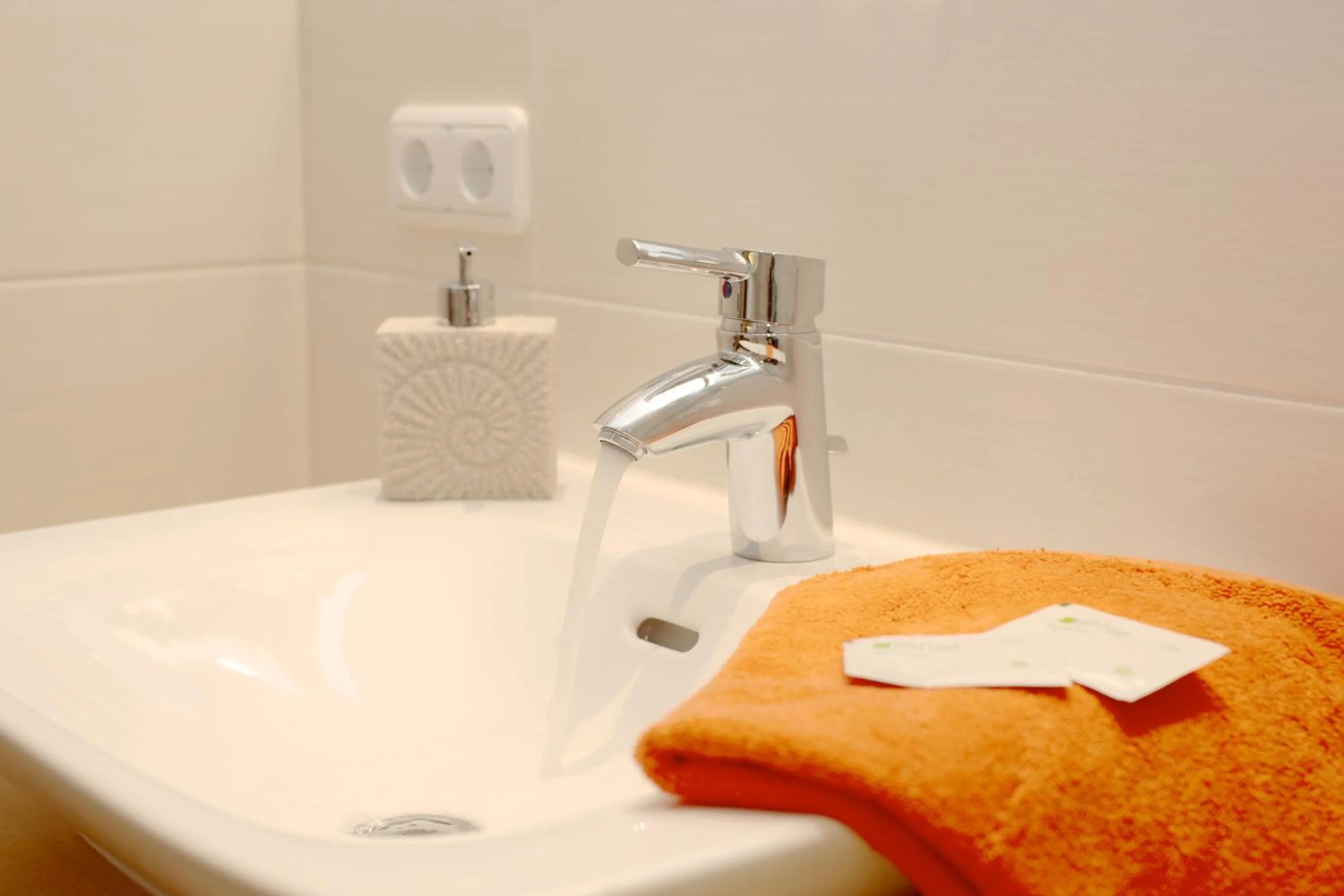 Bathroom in Hotel Pension Fortuna