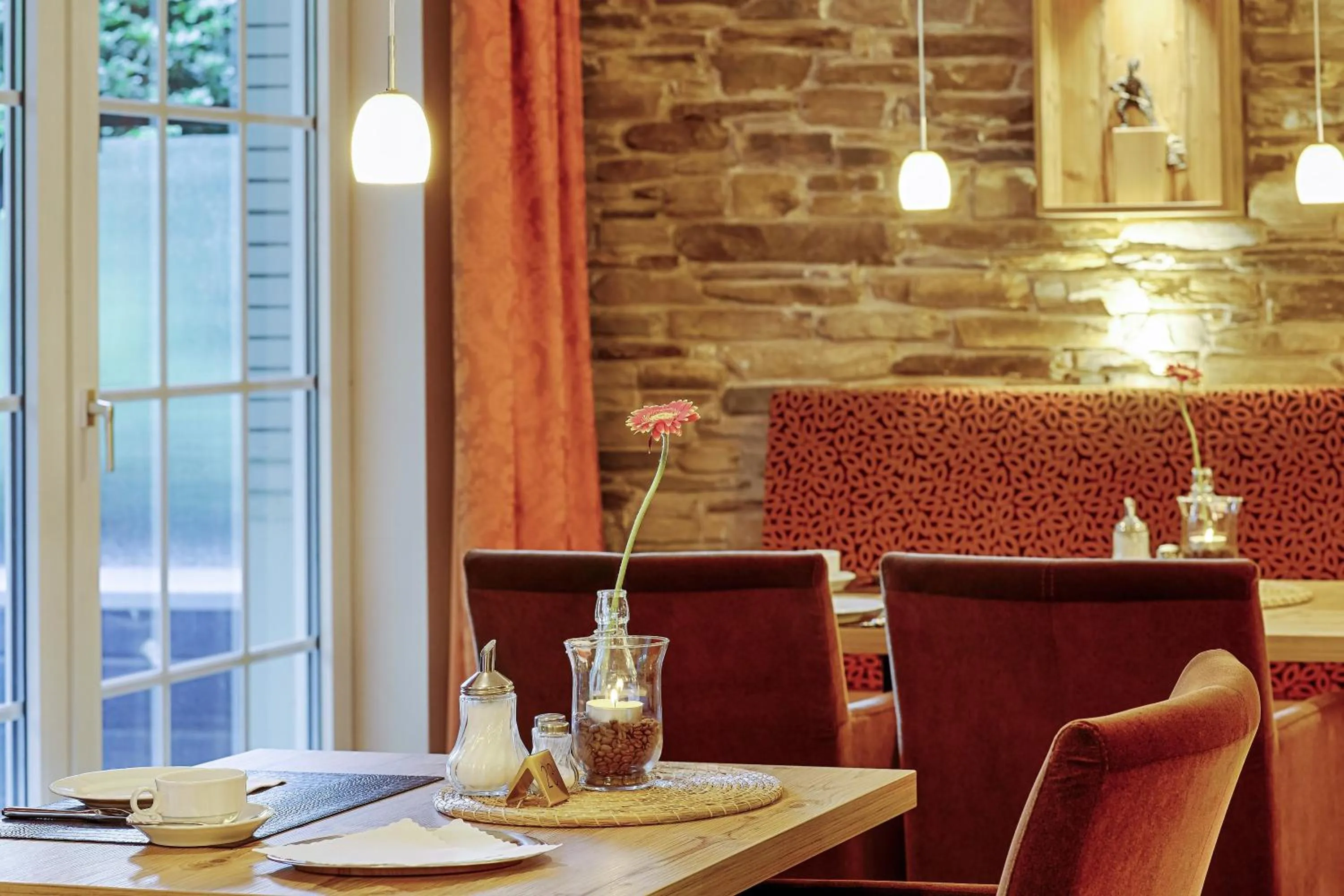 Decorative detail in Hotel Pension Fortuna