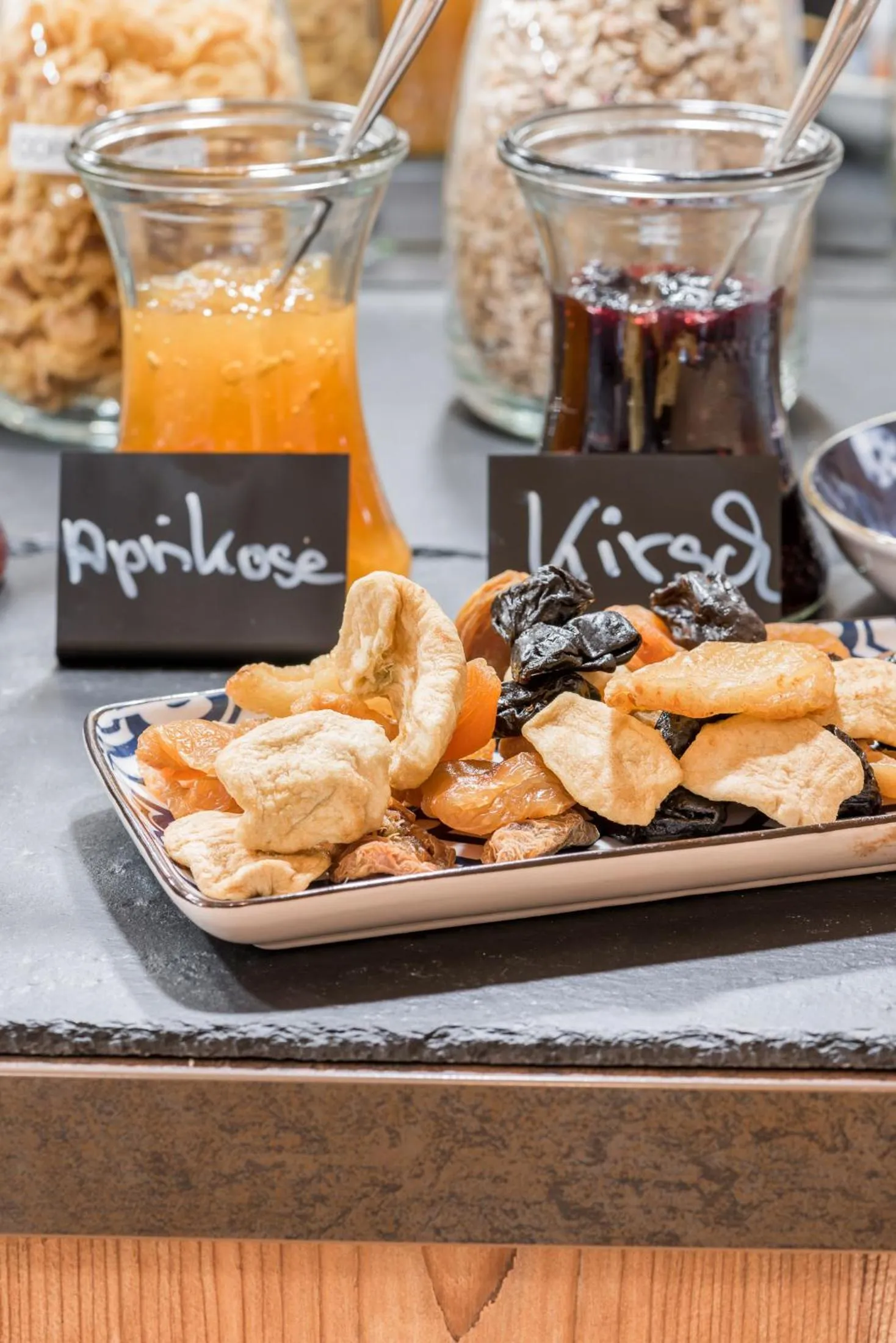 Continental breakfast in Hotel Pension Fortuna