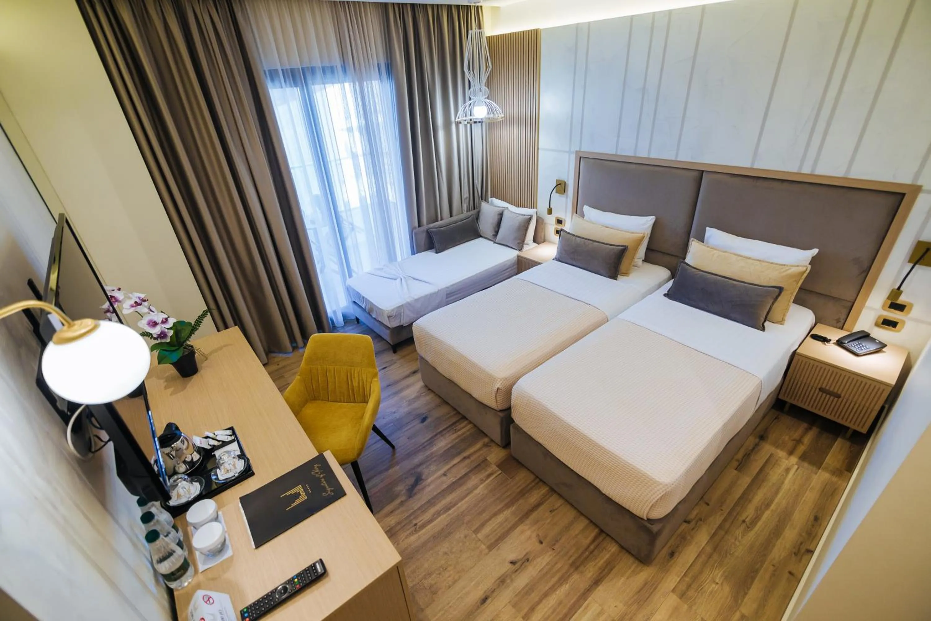 Bed in Gloria Palace Hotel & SPA