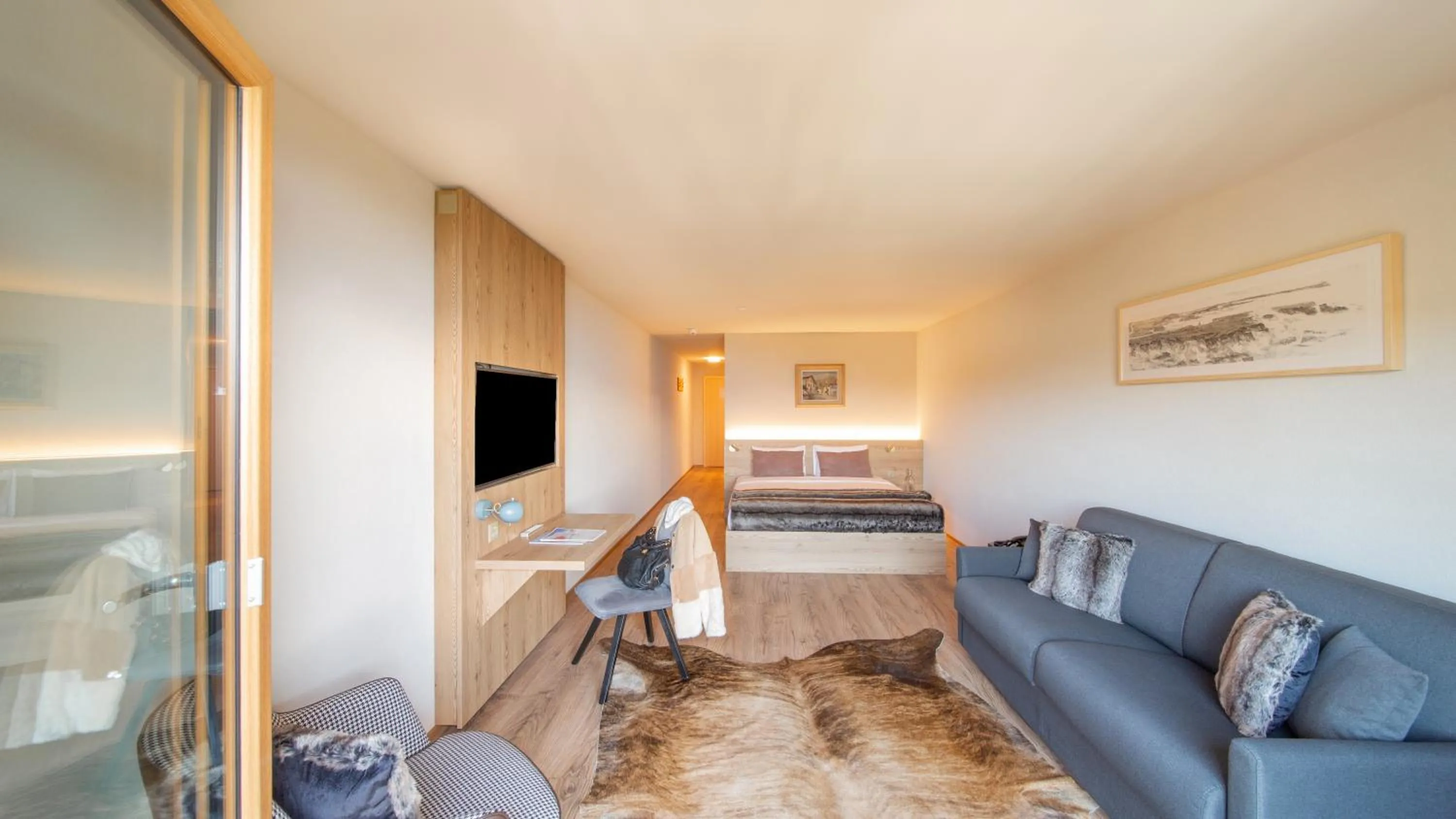 Bed in VIU Hotel Villars