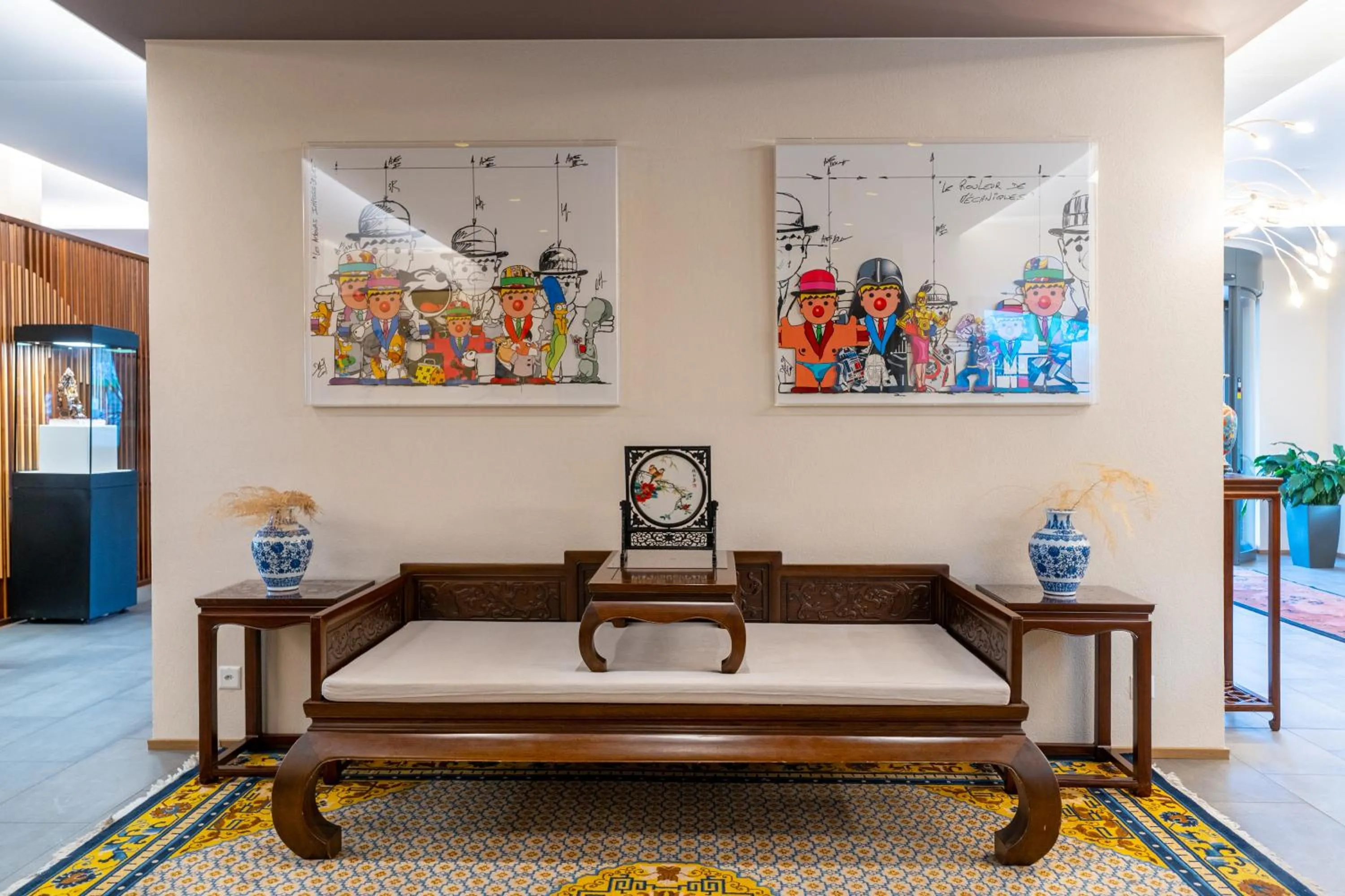 Lobby or reception in VIU Hotel Villars