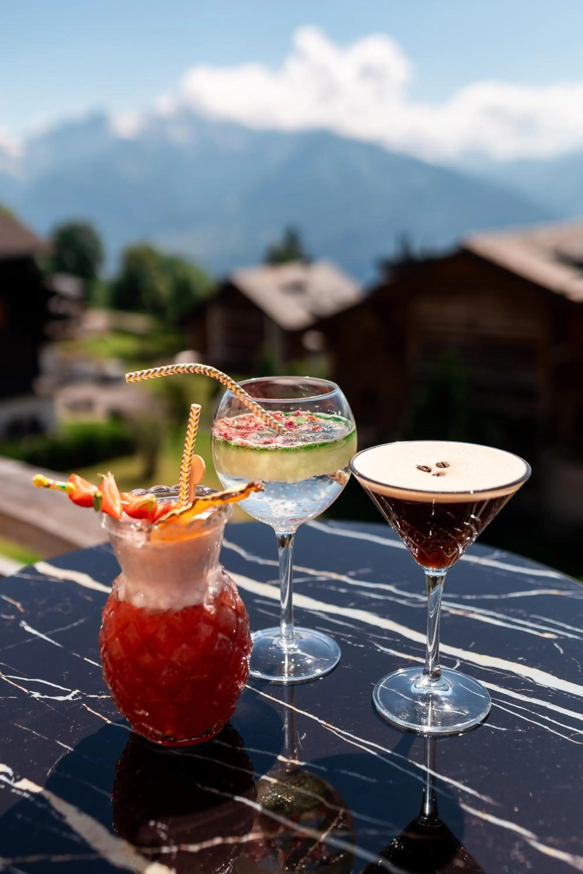 Alcoholic drinks in VIU Hotel Villars