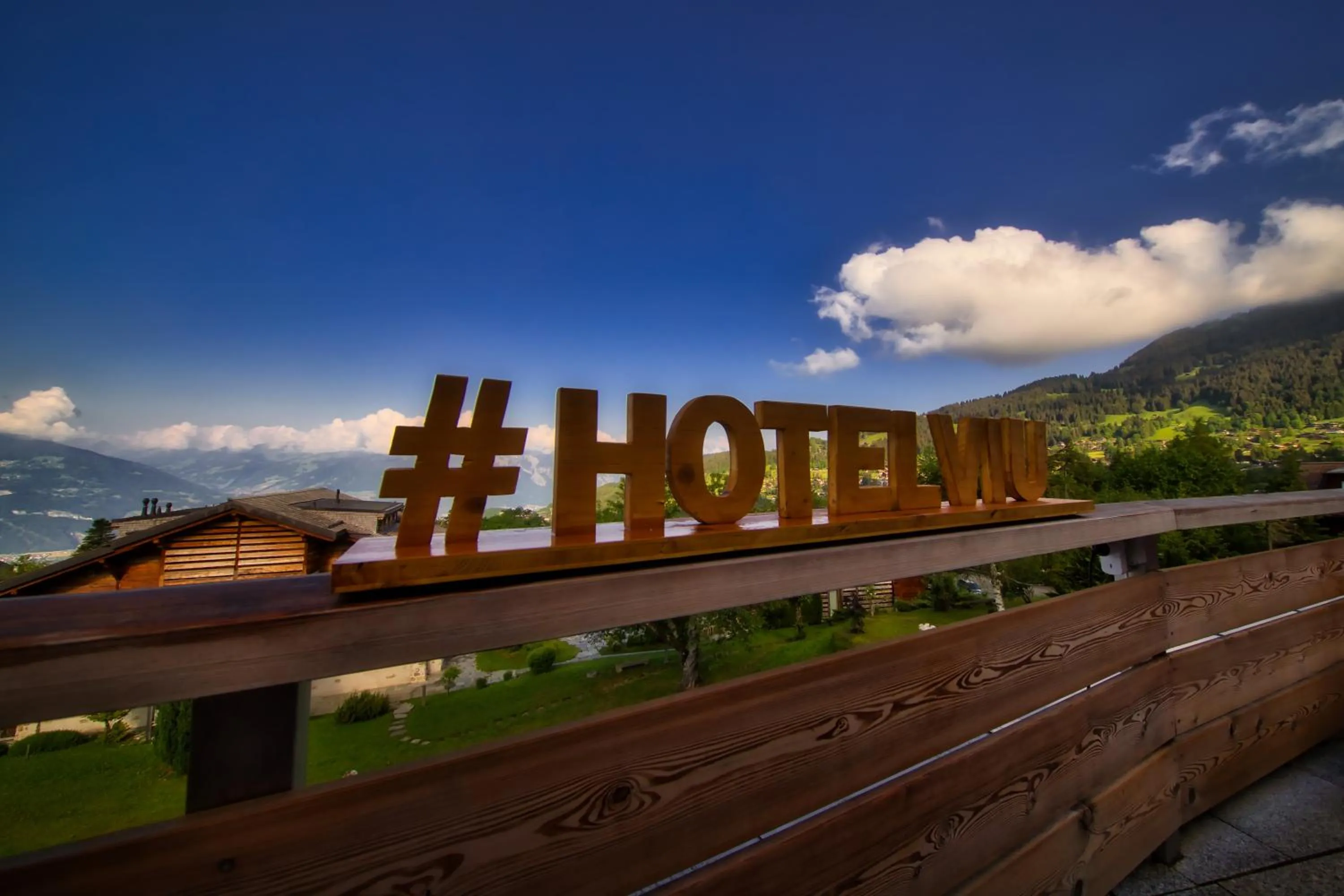 View (from property/room) in VIU Hotel Villars