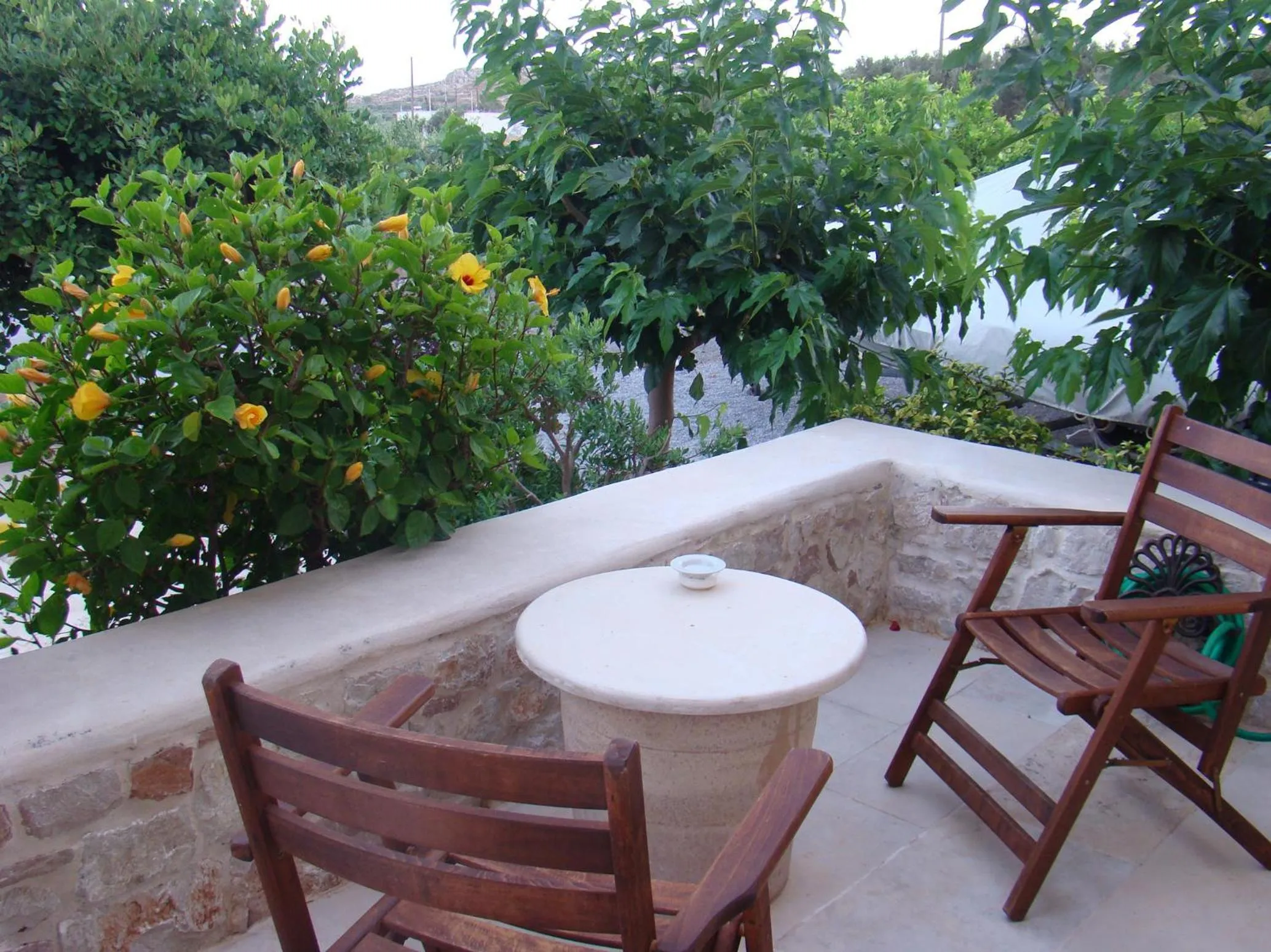 Balcony/Terrace in Lithos Traditional Guest Houses