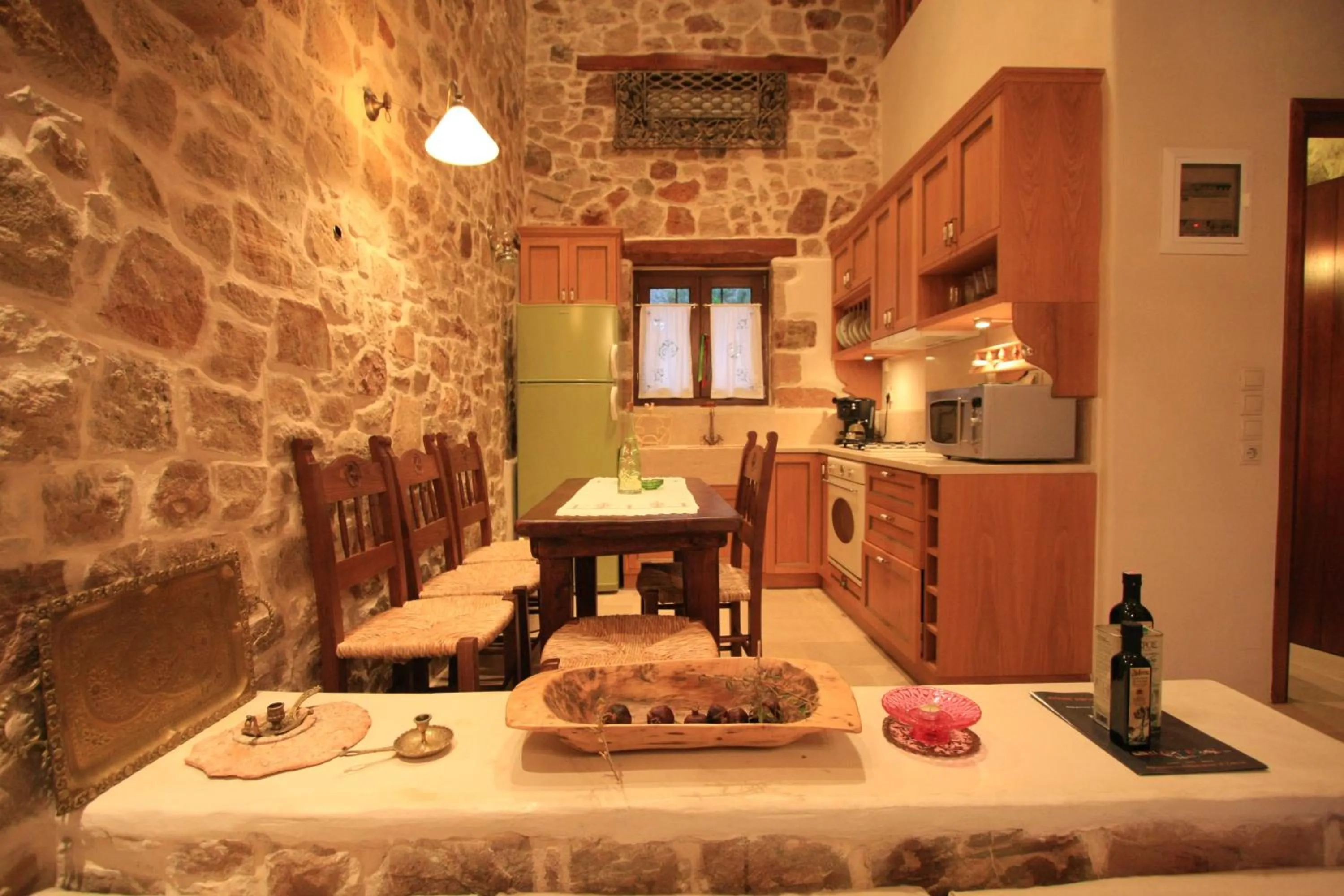 Dining area in Lithos Traditional Guest Houses