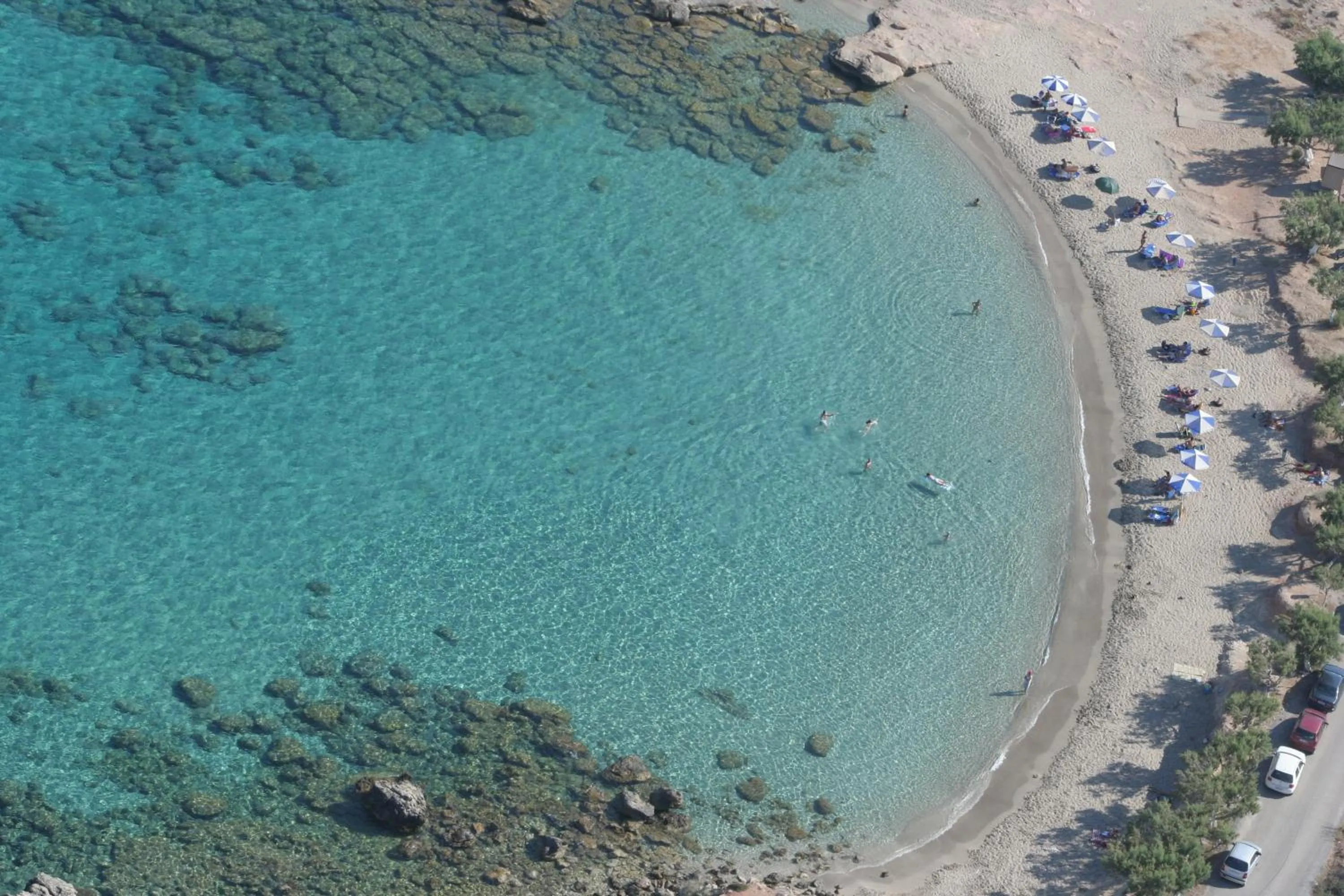 Beach in Lithos Traditional Guest Houses
