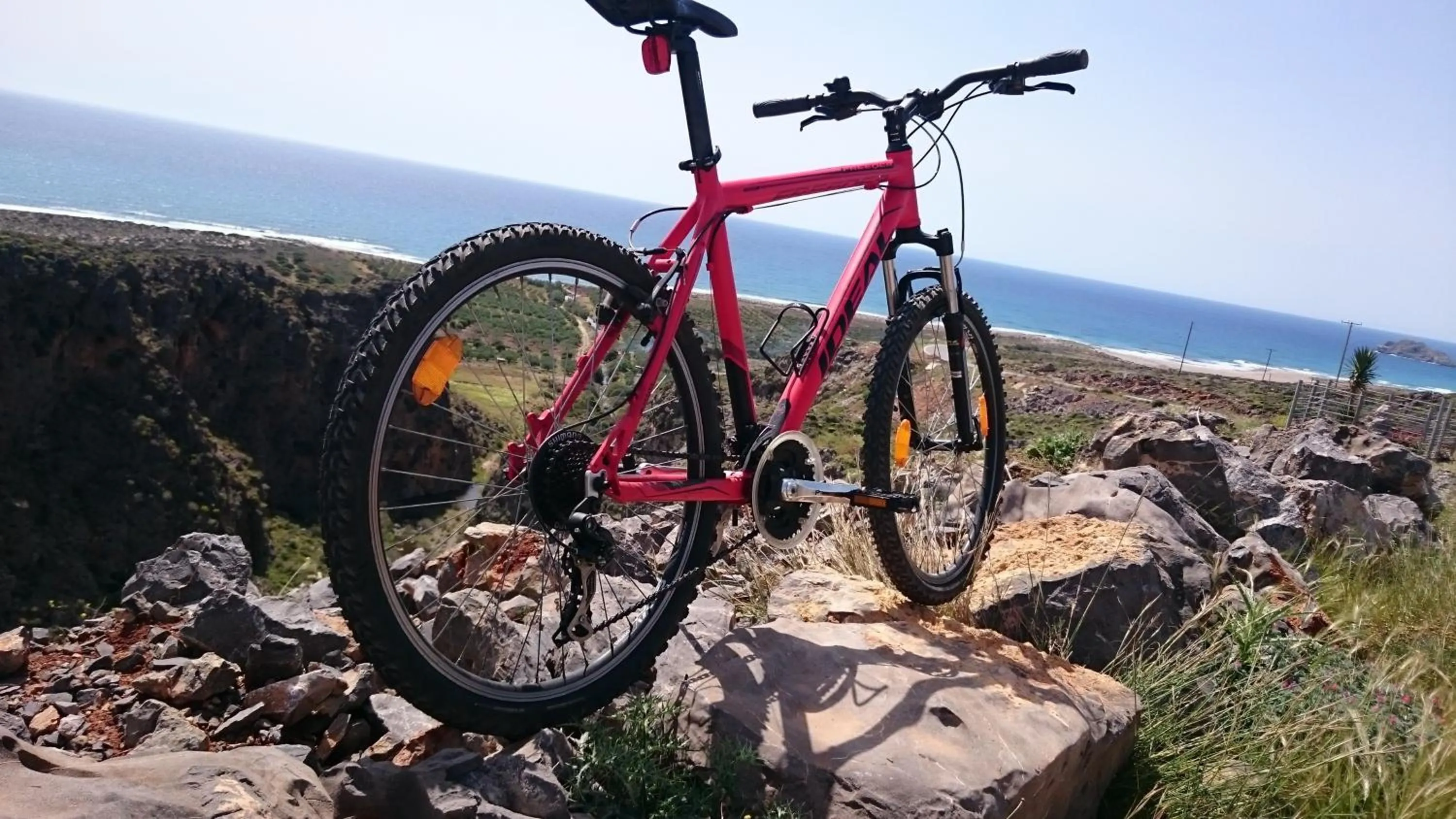 Cycling in Lithos Traditional Guest Houses