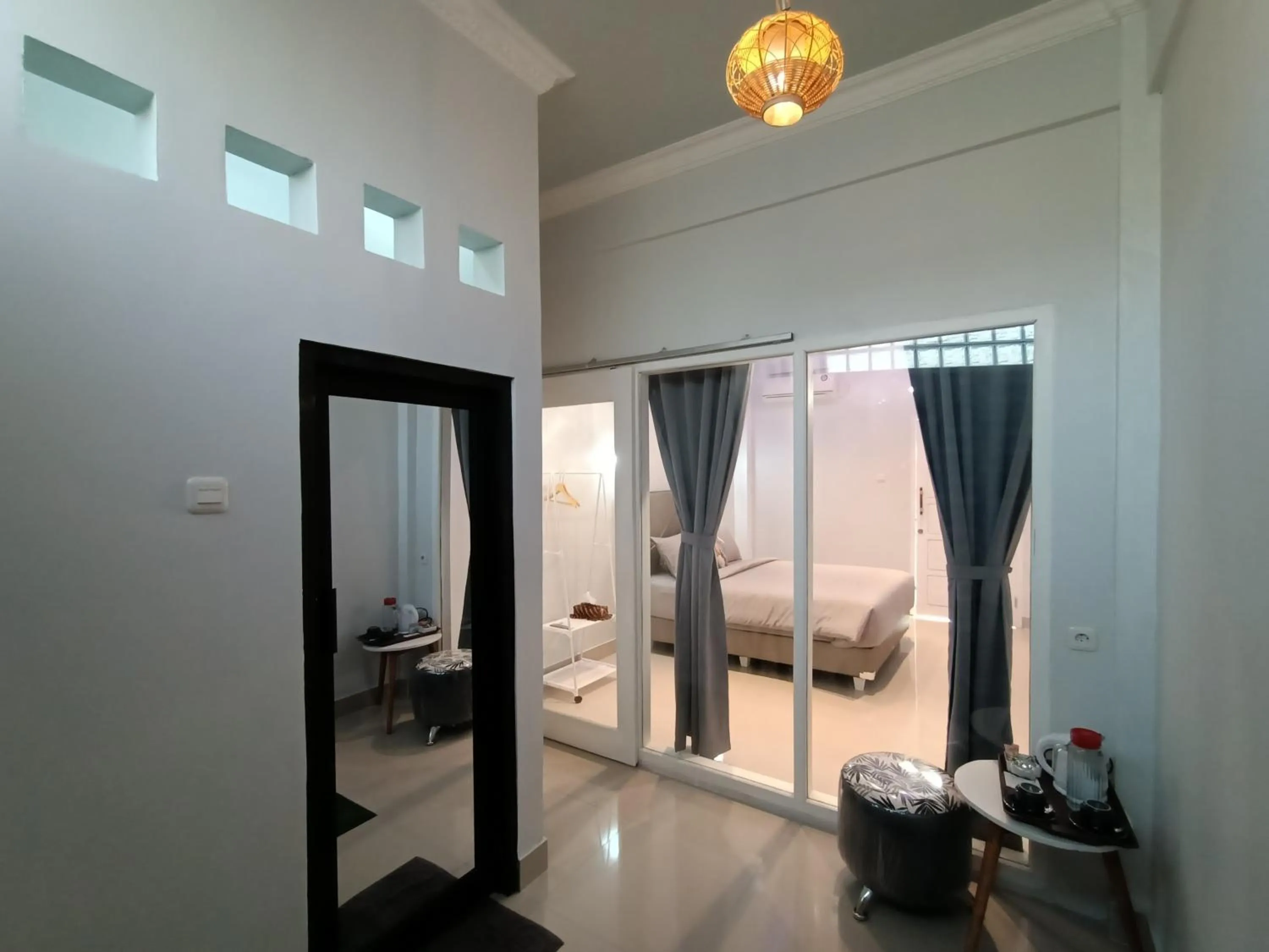 Balcony/Terrace, Bed in Bis homestay