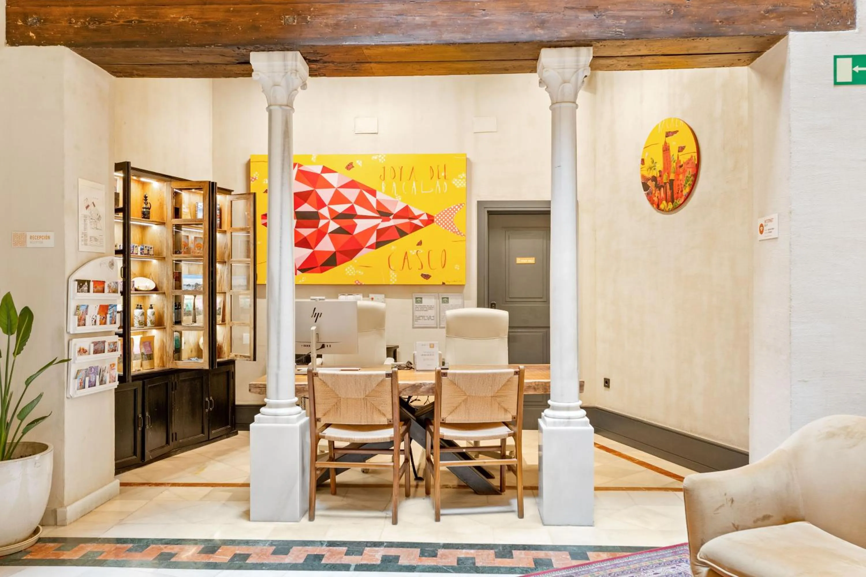 Lobby or reception in Joya del Casco Boutique Hotel by Shiadu