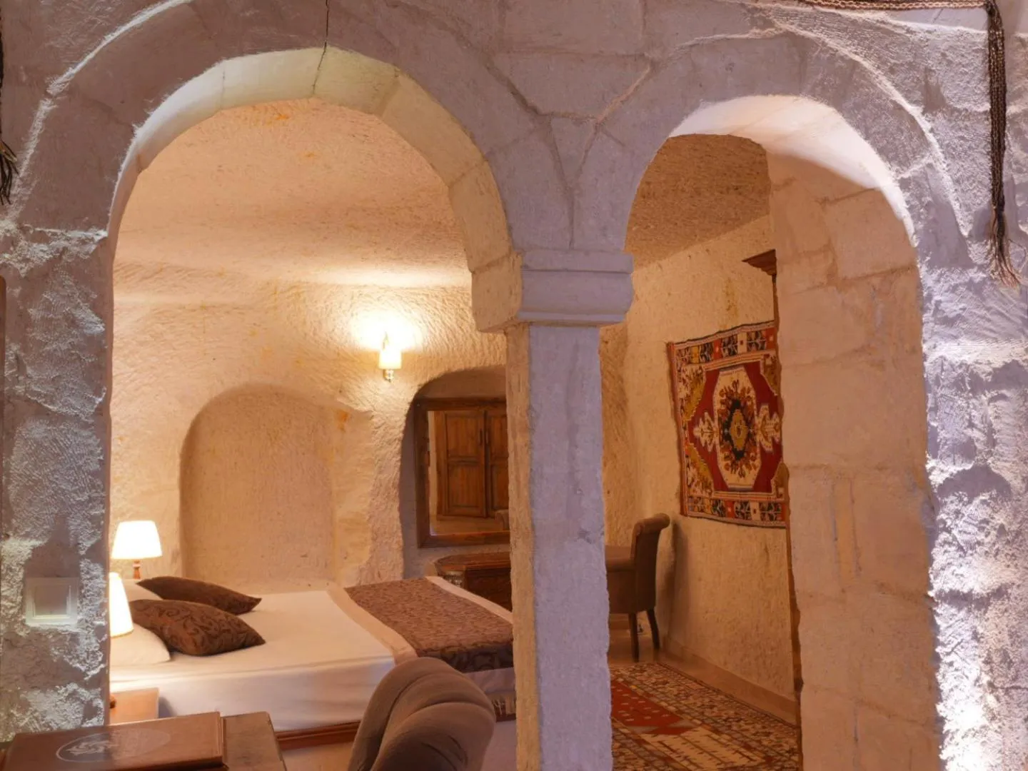 Decorative detail in Kismet Cave Mansion