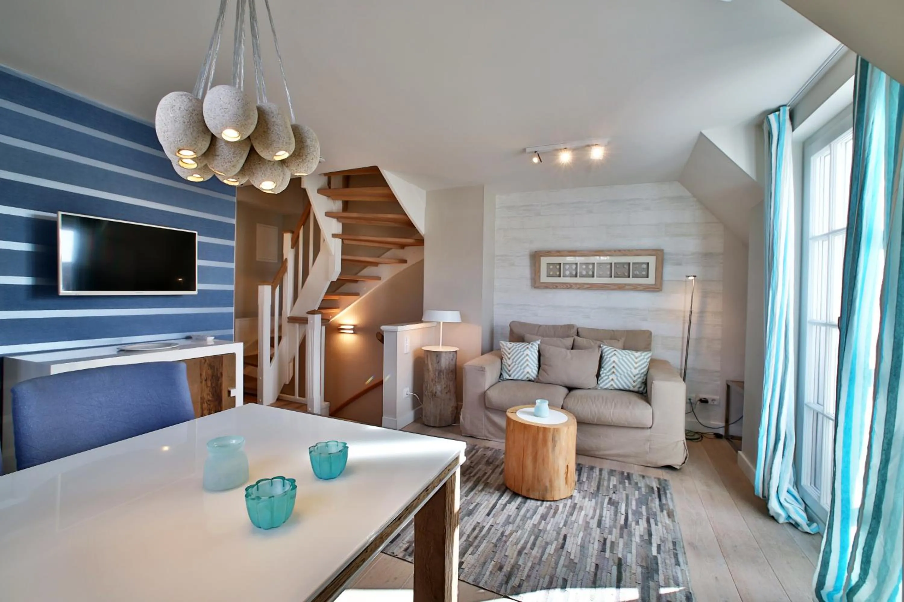 Living room in Apartmenthaus Budersandstraße 53