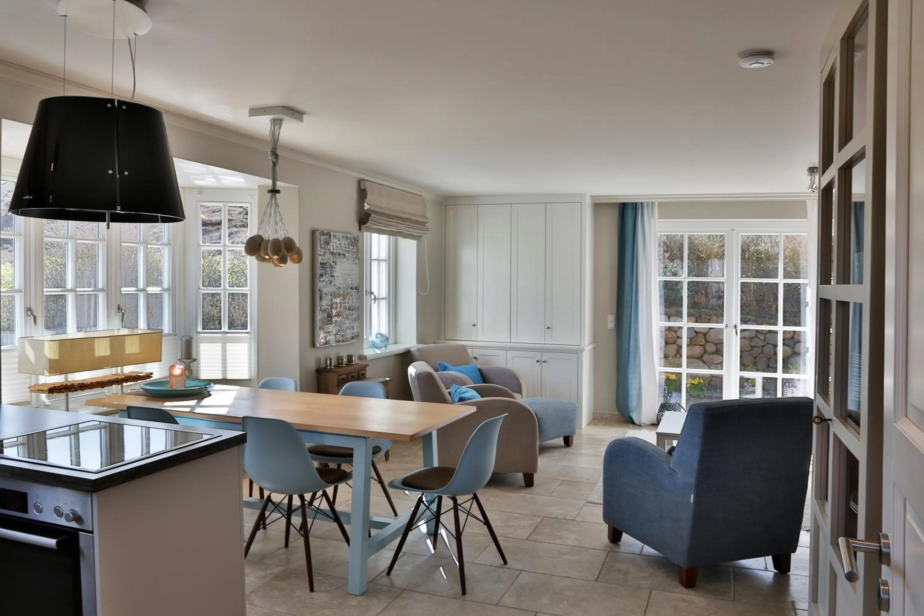 Kitchen or kitchenette in Apartmenthaus Budersandstraße 53