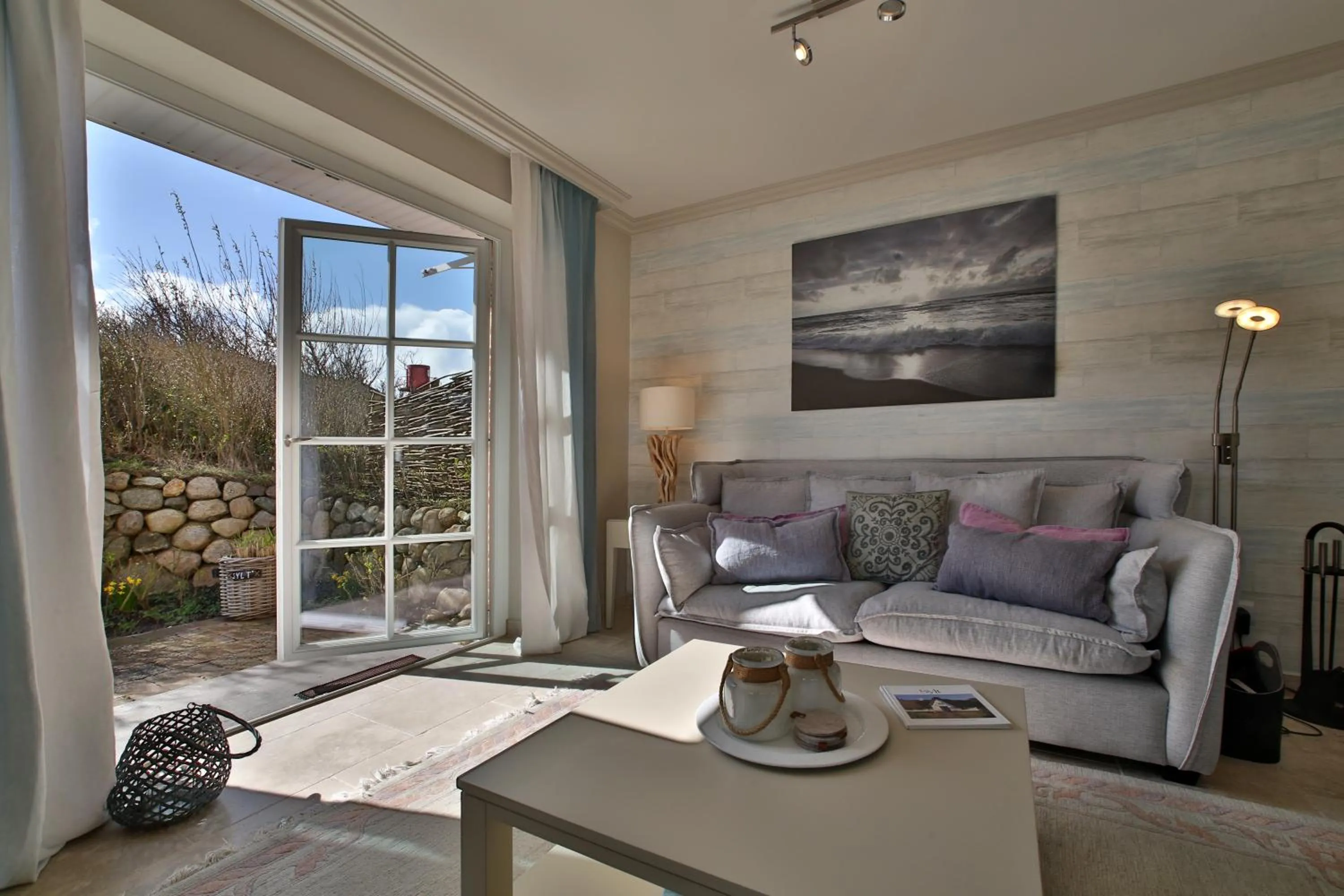 Living room in Apartmenthaus Budersandstraße 53