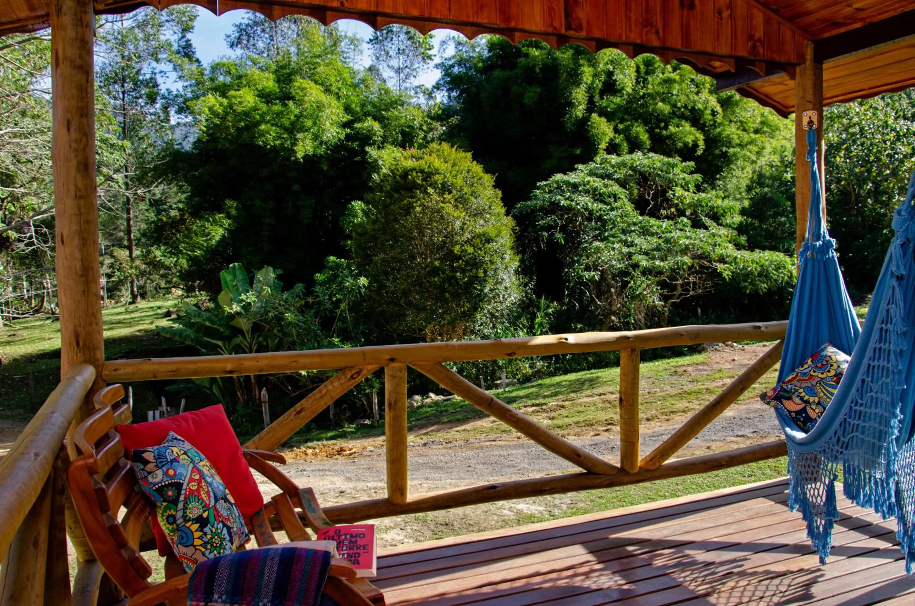 Balcony/Terrace in Pousada da Gruta