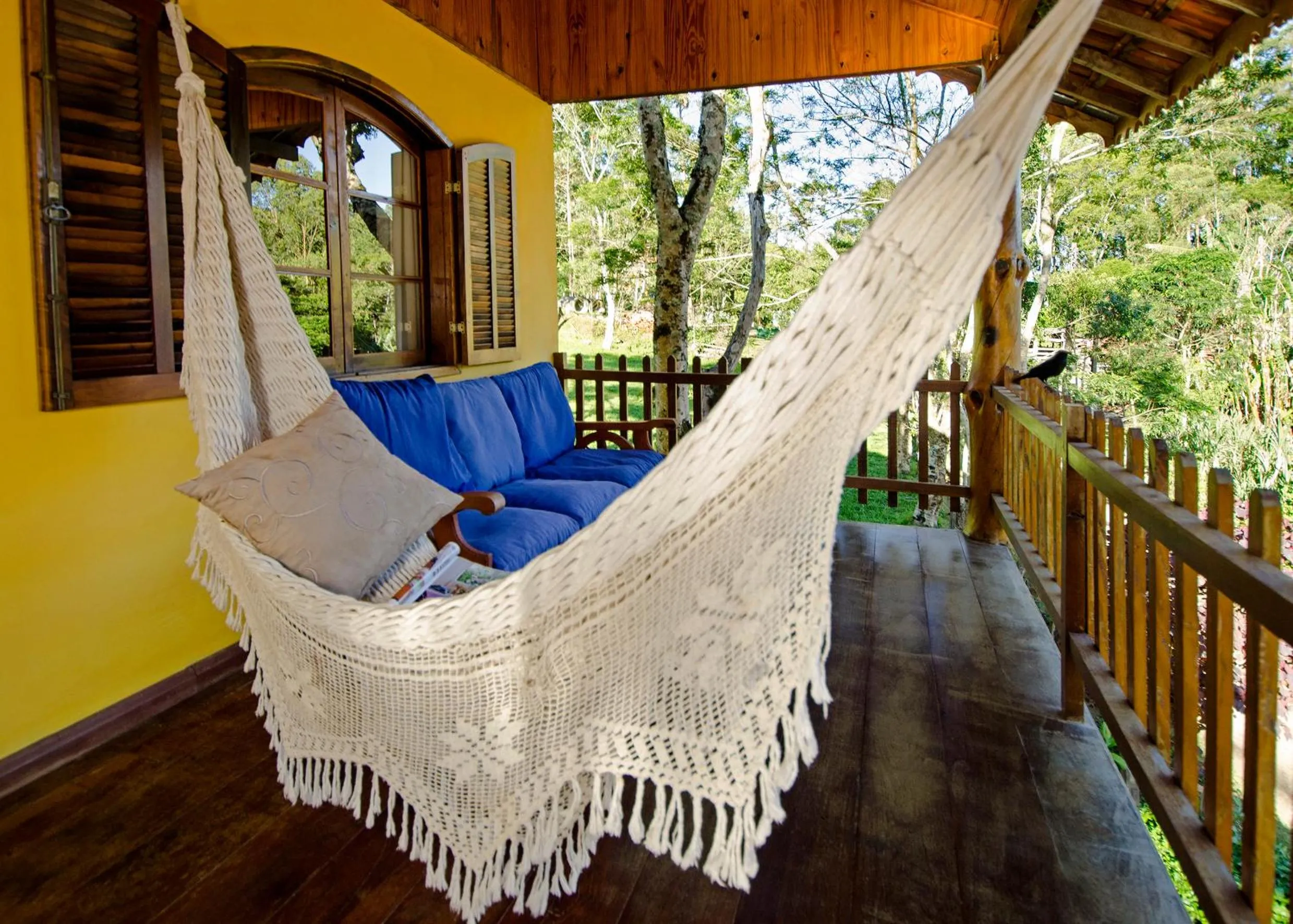 Balcony/Terrace in Pousada da Gruta