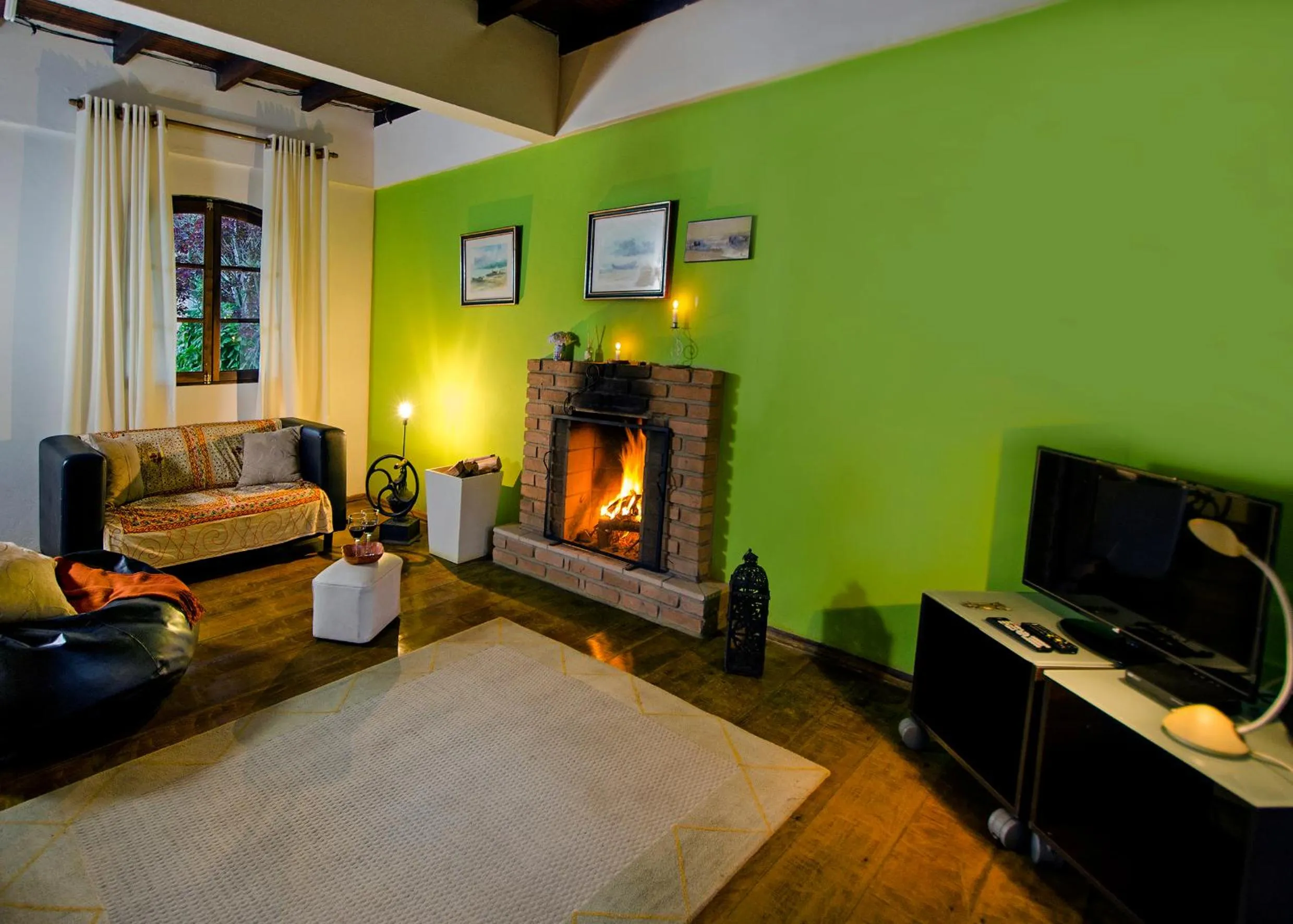 Living room in Pousada da Gruta