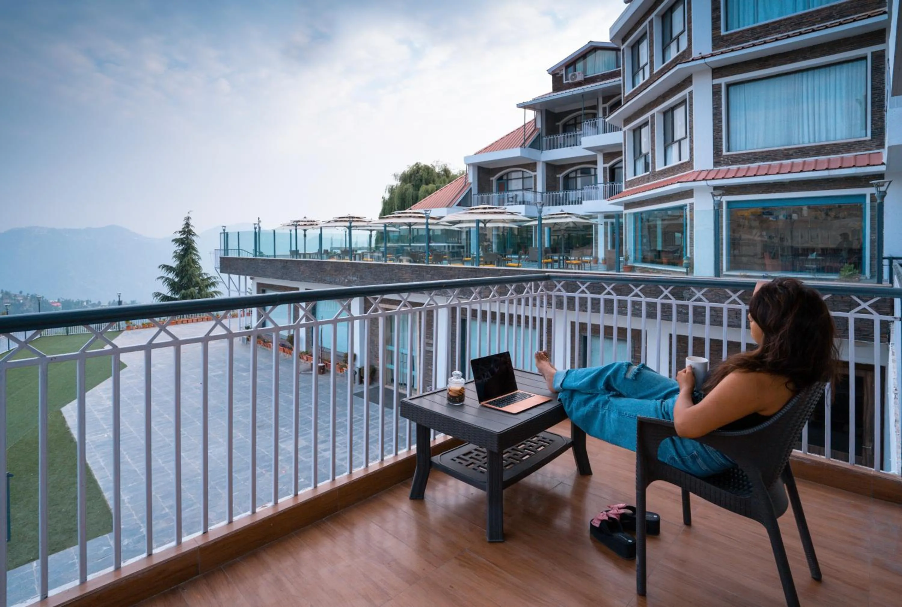 Patio in Marigold Sarovar Portico Shimla