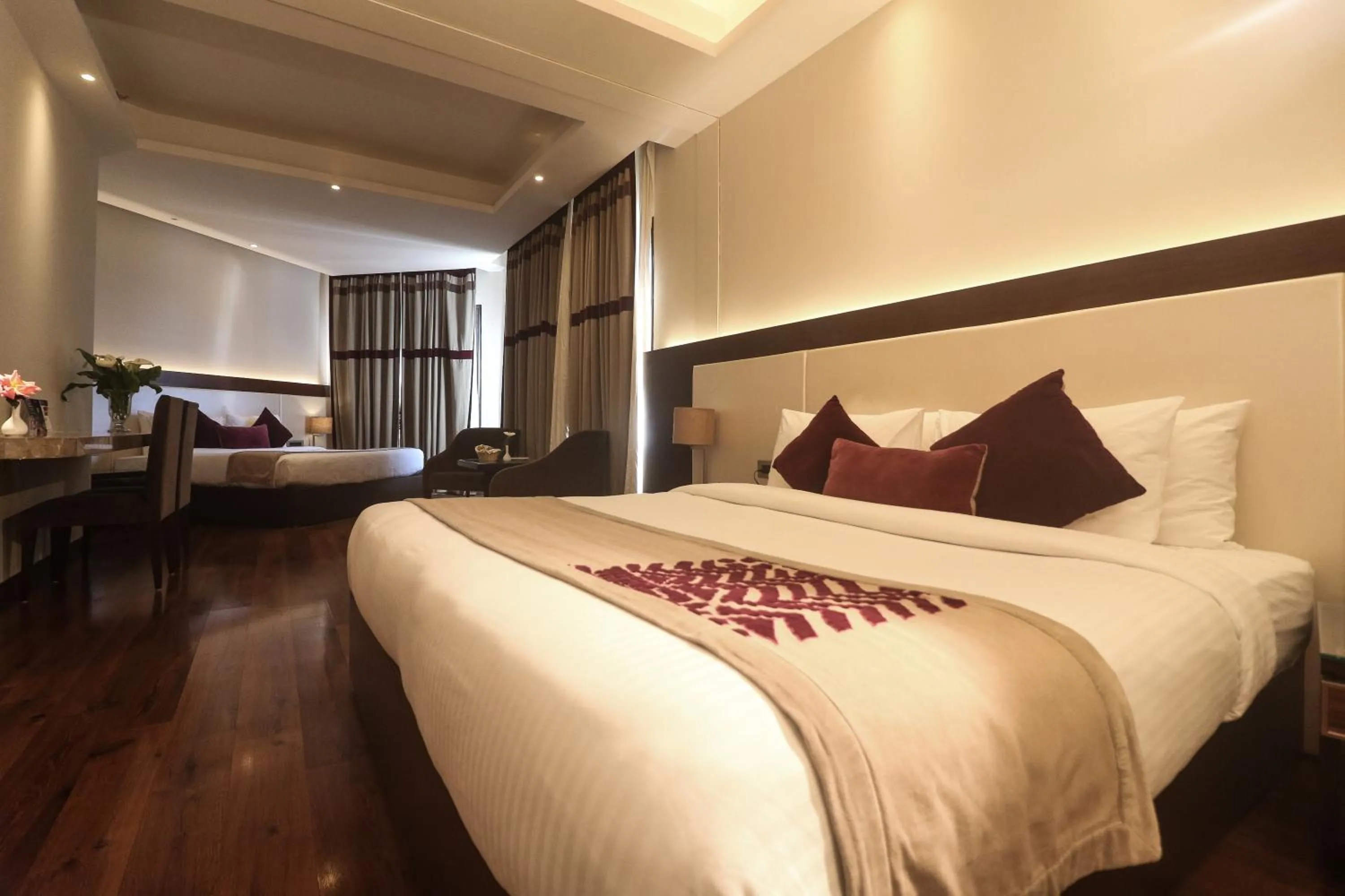 Bedroom, Bed in Marigold Sarovar Portico Shimla