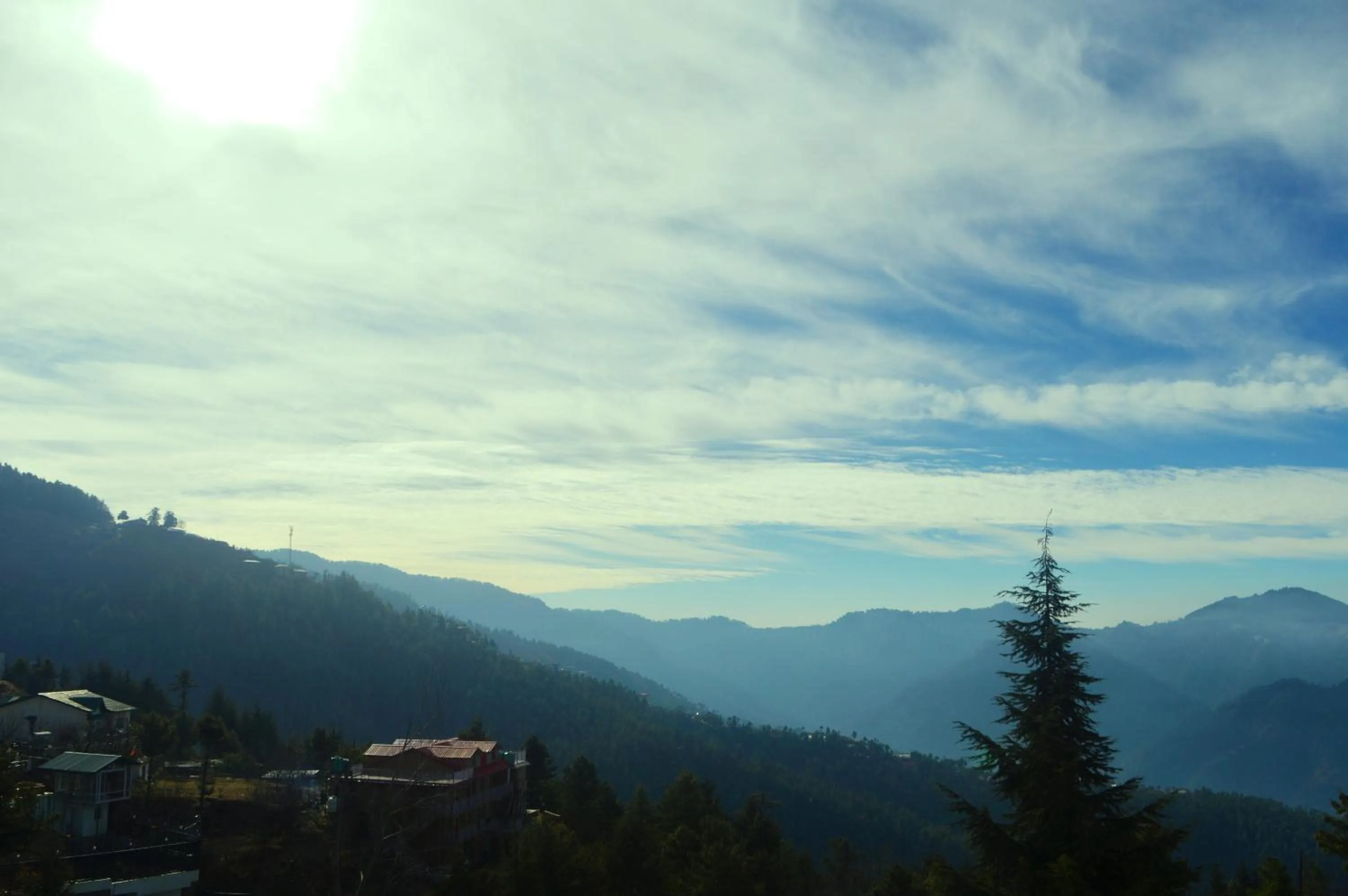 Mountain view in Marigold Sarovar Portico Shimla
