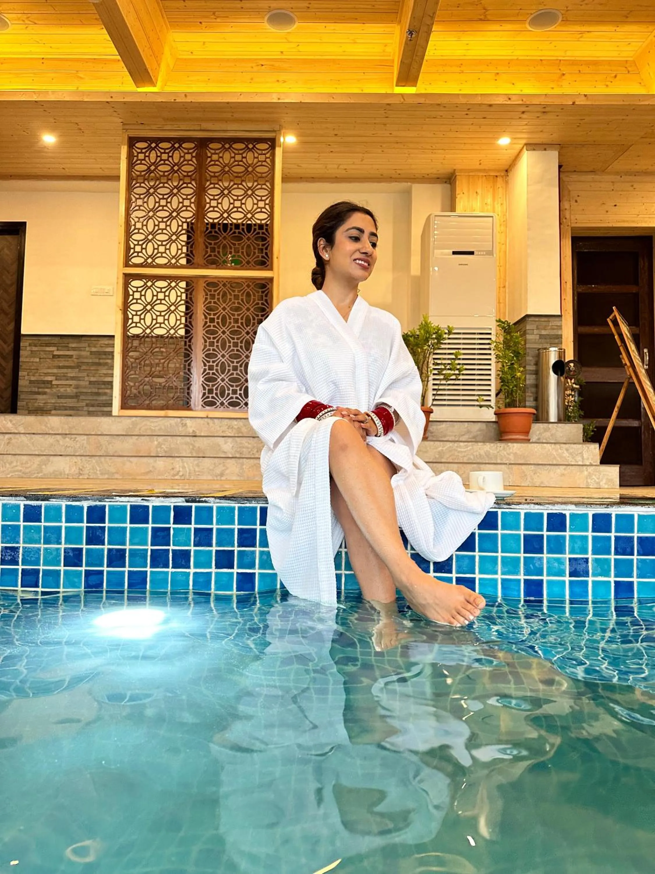 Swimming pool in Marigold Sarovar Portico Shimla