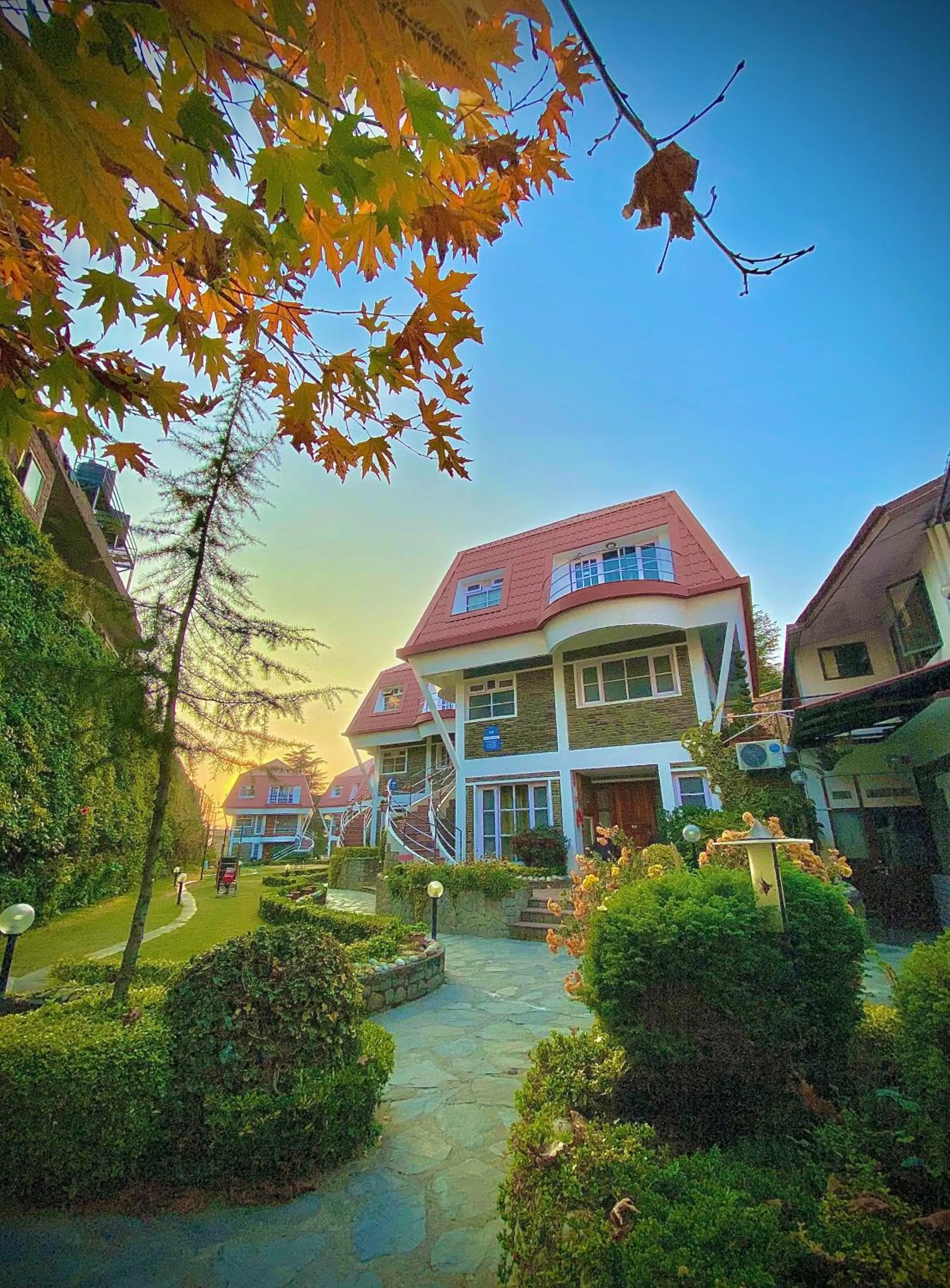 Garden view in Marigold Sarovar Portico Shimla