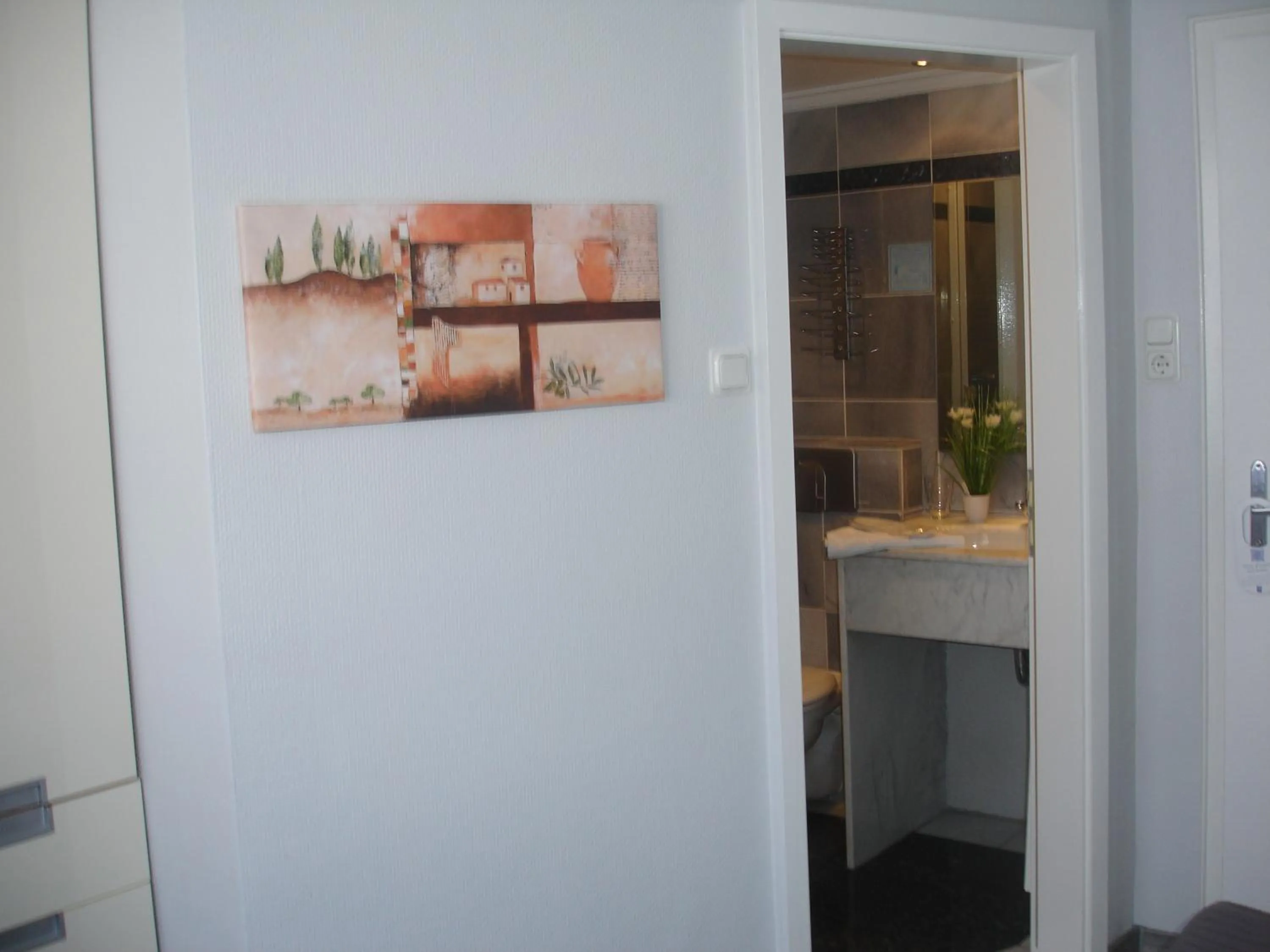 Bathroom in City-Pension-Dortmund