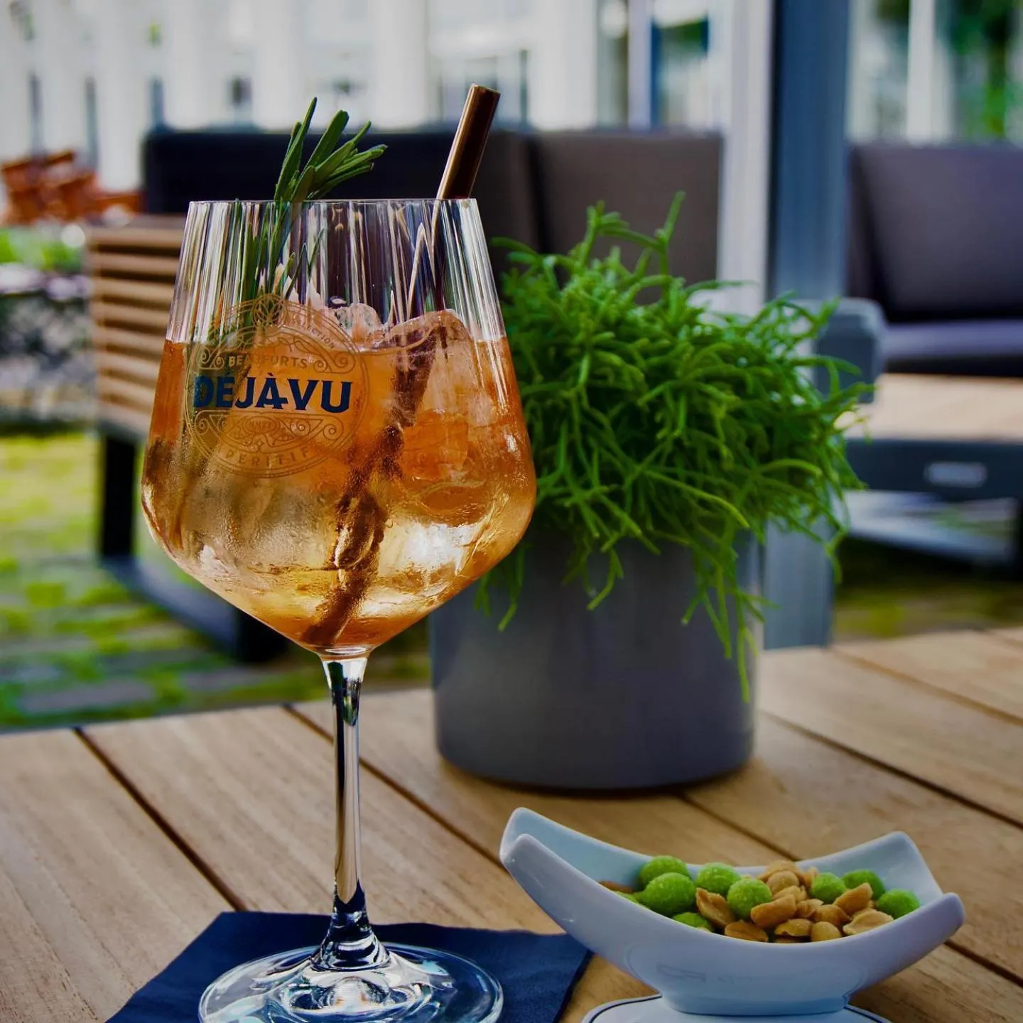 Patio in GenoHotel Forsbach