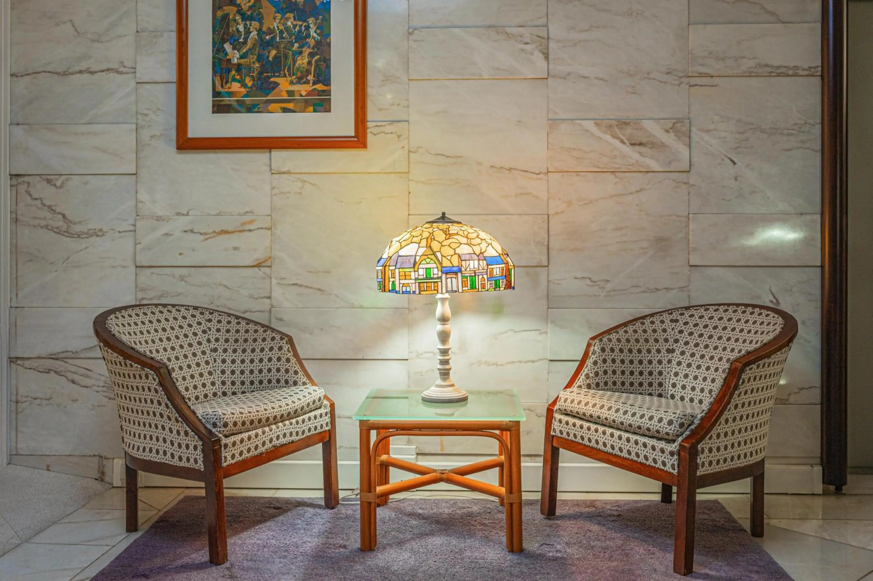 Lobby or reception in Hotel Madeira