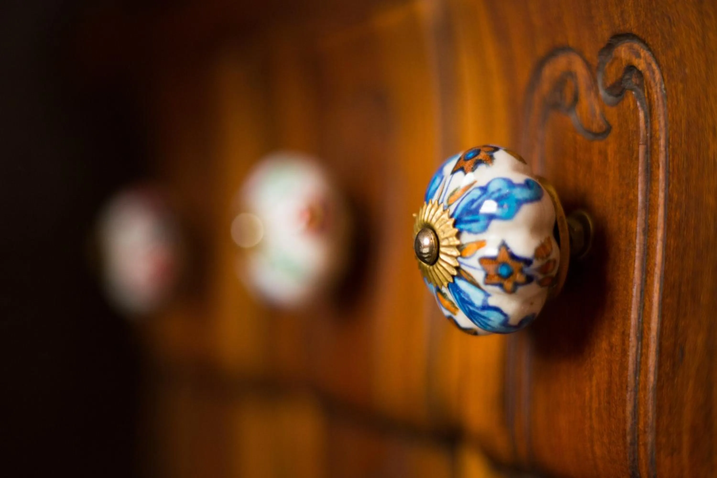 Decorative detail in Casa Lila