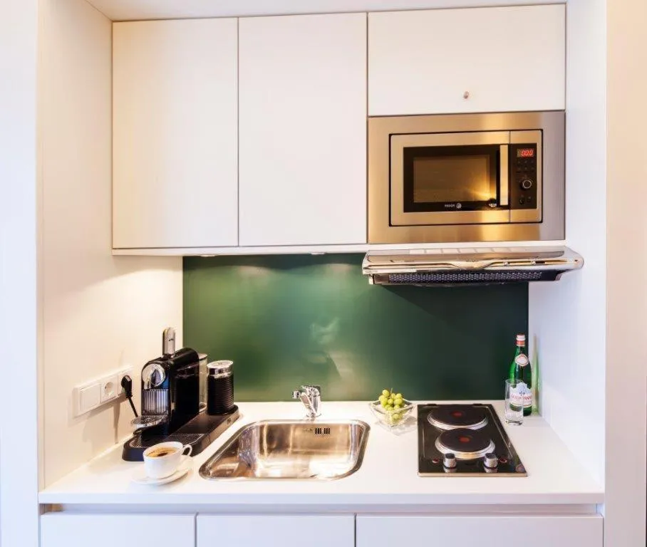 Kitchen or kitchenette in Pandion Boardinghouse