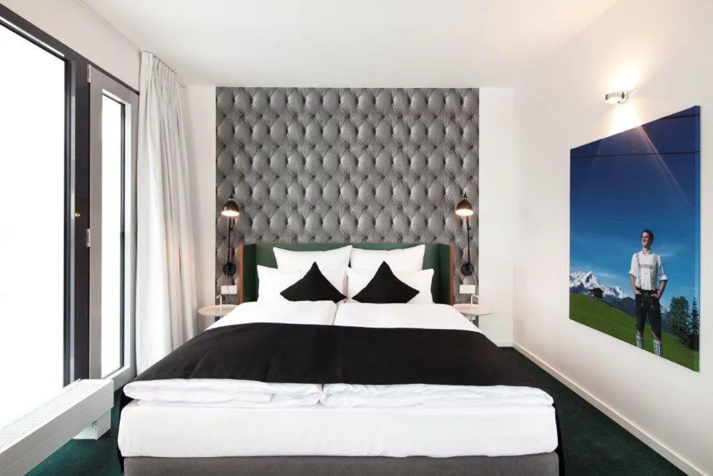 Bed in Pandion Boardinghouse