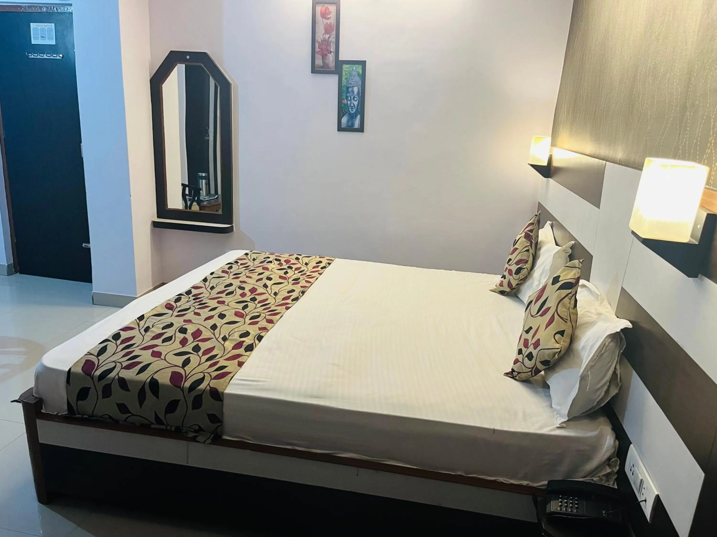 fireplace in Hotel Mani International